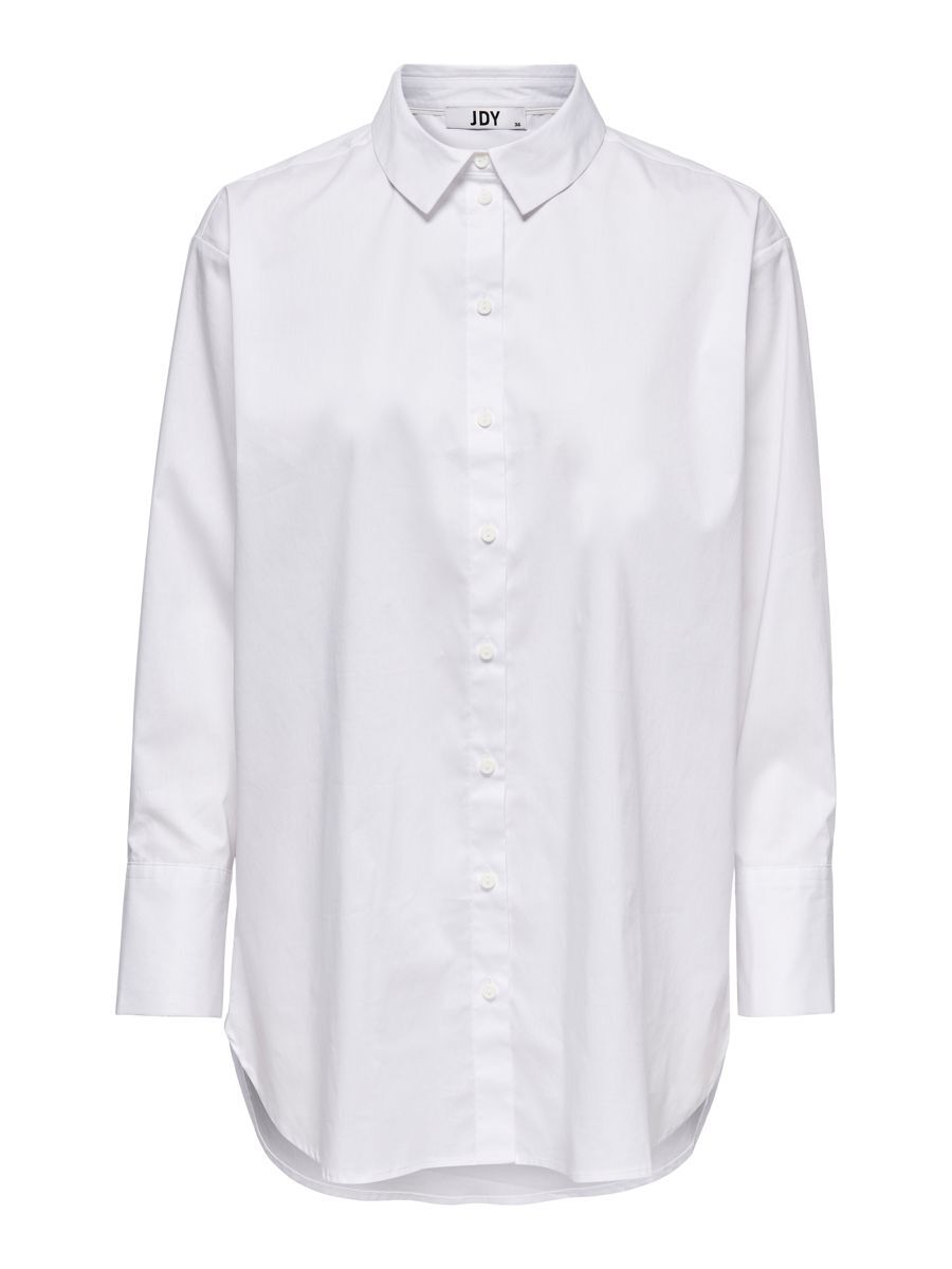 ONLY Tall Longline- Hemd Damen White günstig online kaufen