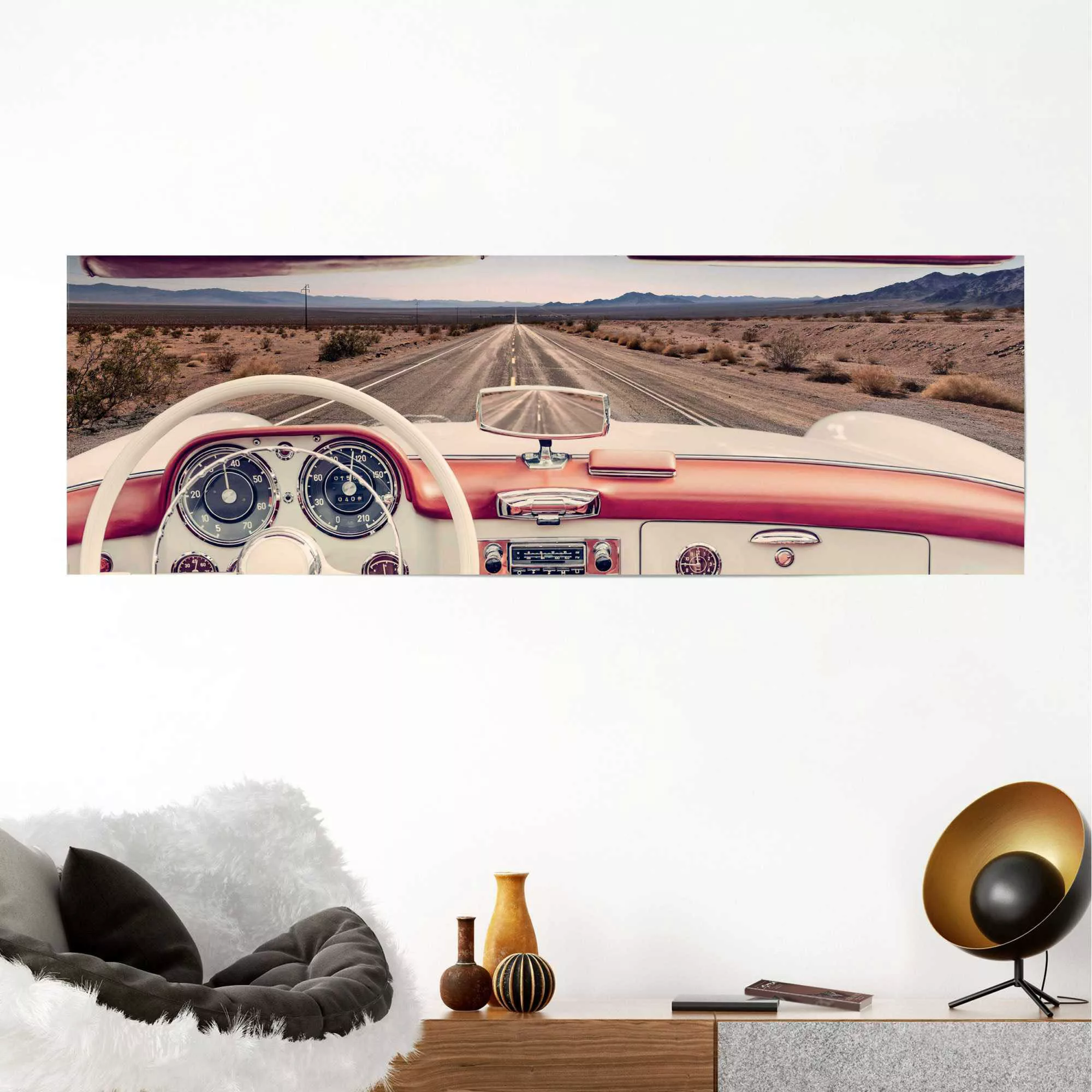 Reinders Poster "Oldtimer Roadtrip", (1 St.) günstig online kaufen