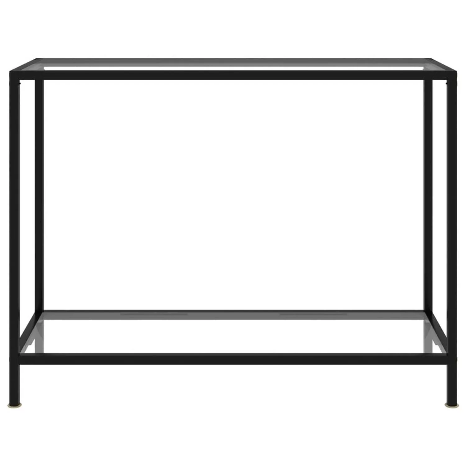 Konsolentisch Transparent 100x35x75 Cm Hartglas günstig online kaufen