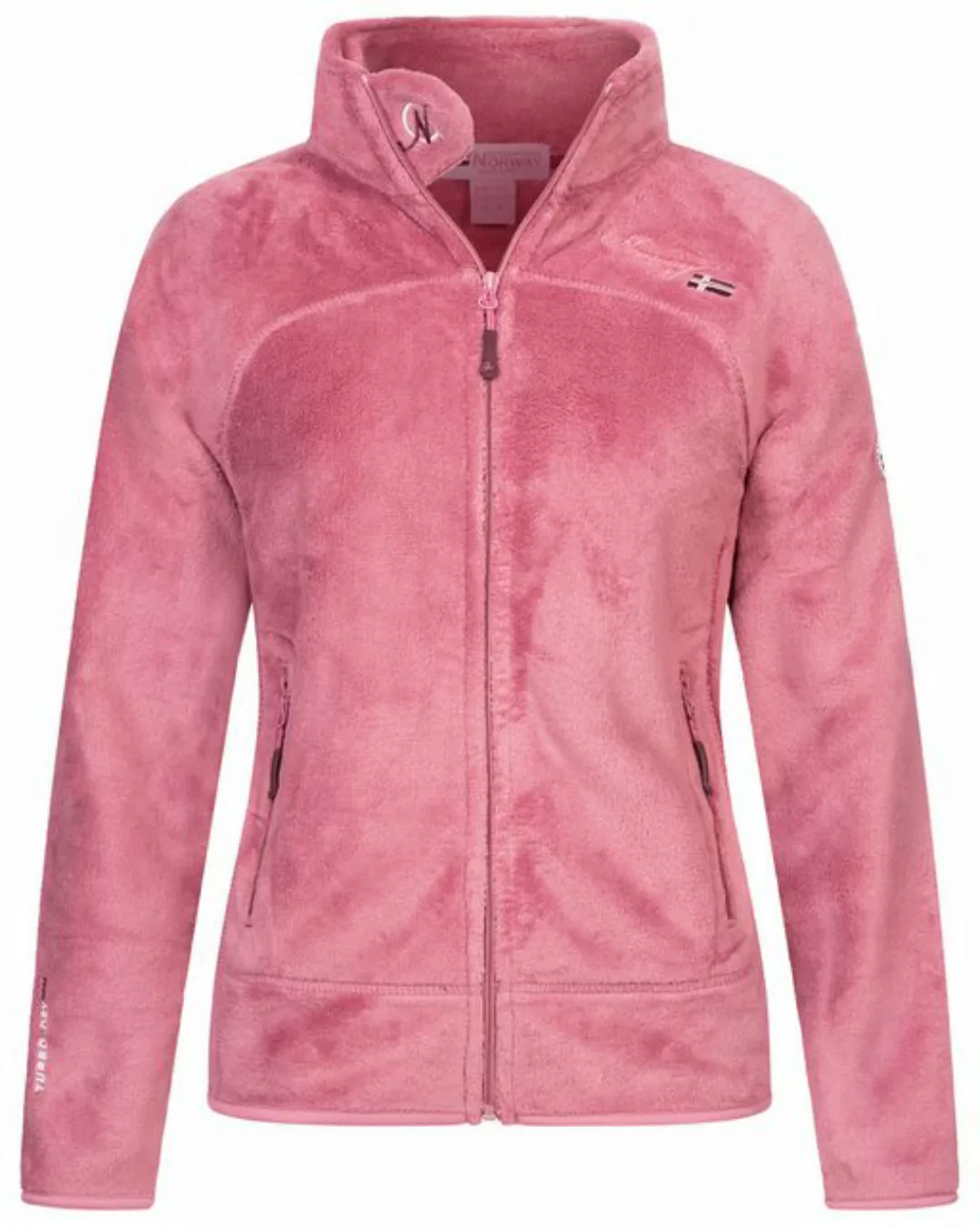 Geographical Norway Fleecejacke Damen Teddy Fleece Jacke Herbst Winter Jack günstig online kaufen