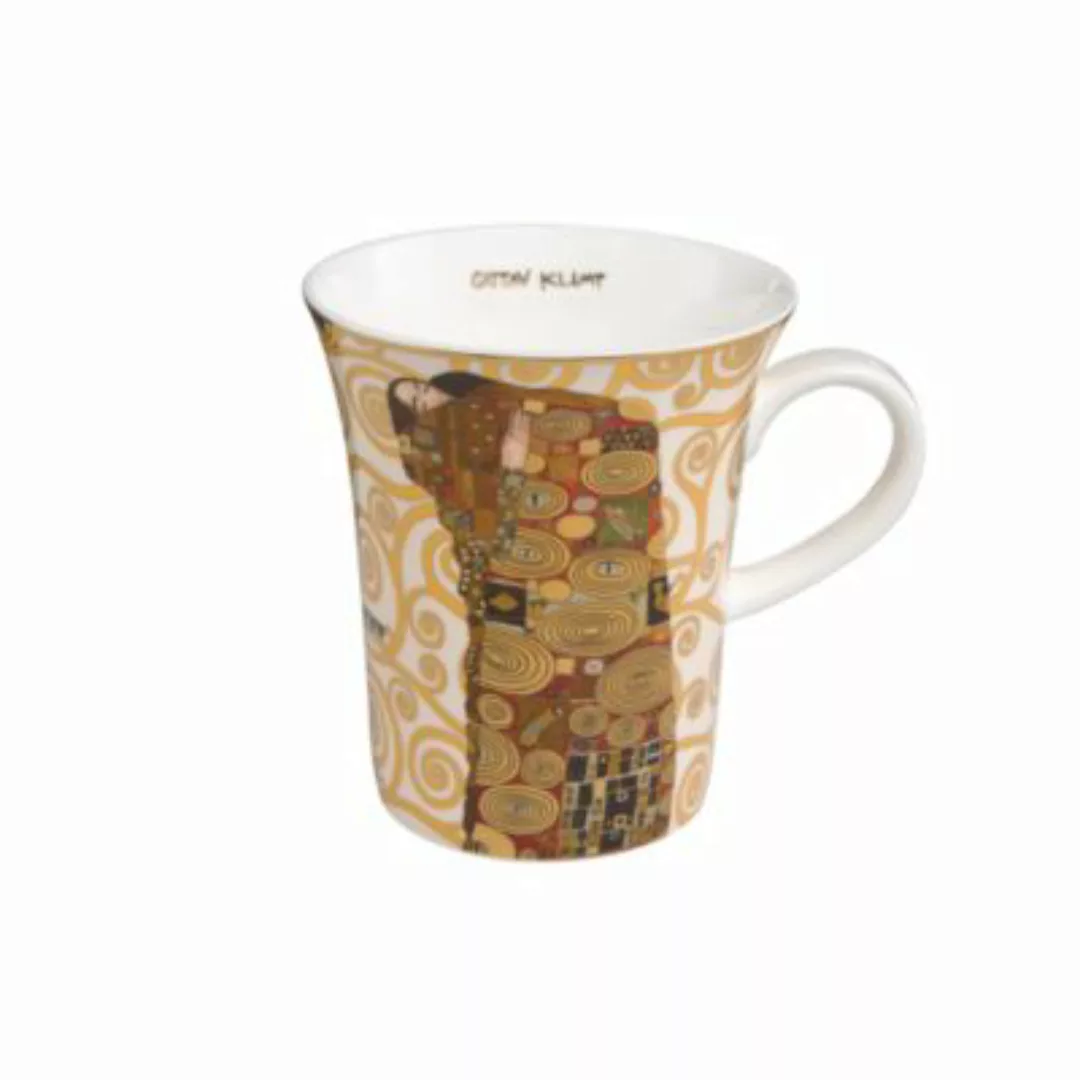 Goebel Künstlertasse Gustav Klimt - Die Erfüllung bunt günstig online kaufen