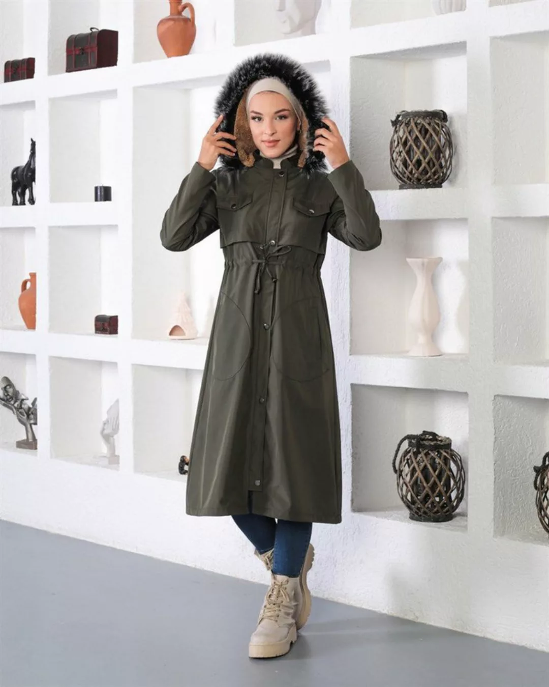 MİSSKAYLE Winterjacke Tunnelmantel günstig online kaufen