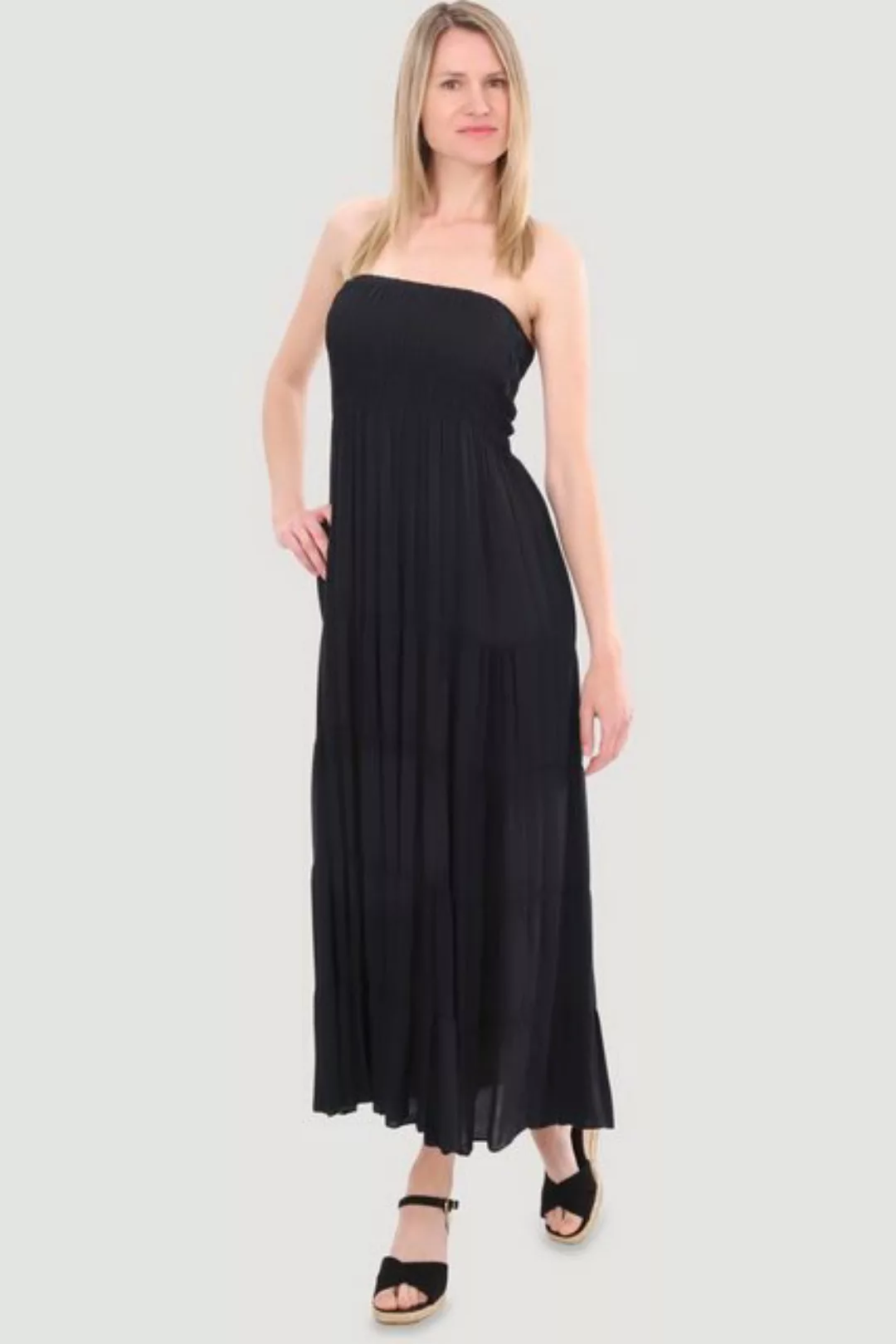 malito more than fashion Bandeaukleid 4635 figurumspielendes Sommerkleid St günstig online kaufen