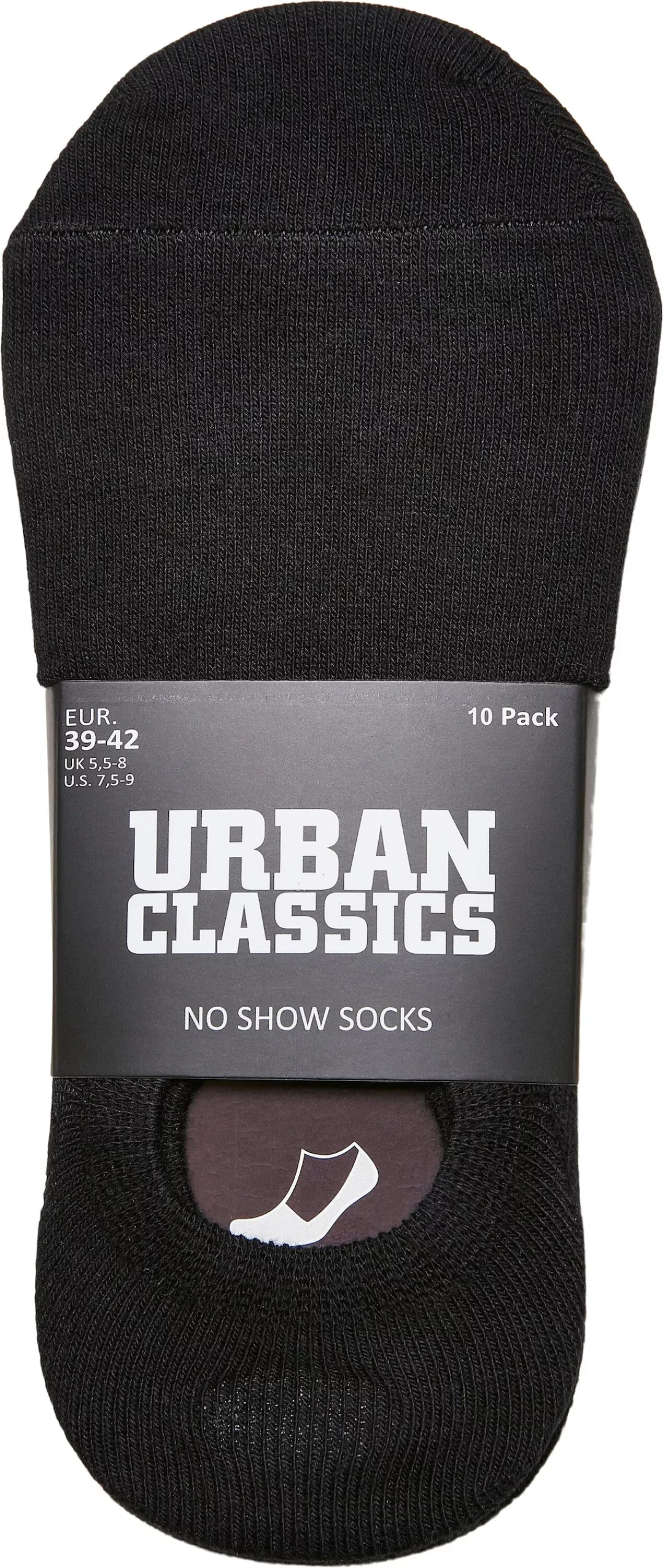 URBAN CLASSICS Freizeitsocken "Accessoires No Show Socks 10-Pack", (1 Paar) günstig online kaufen