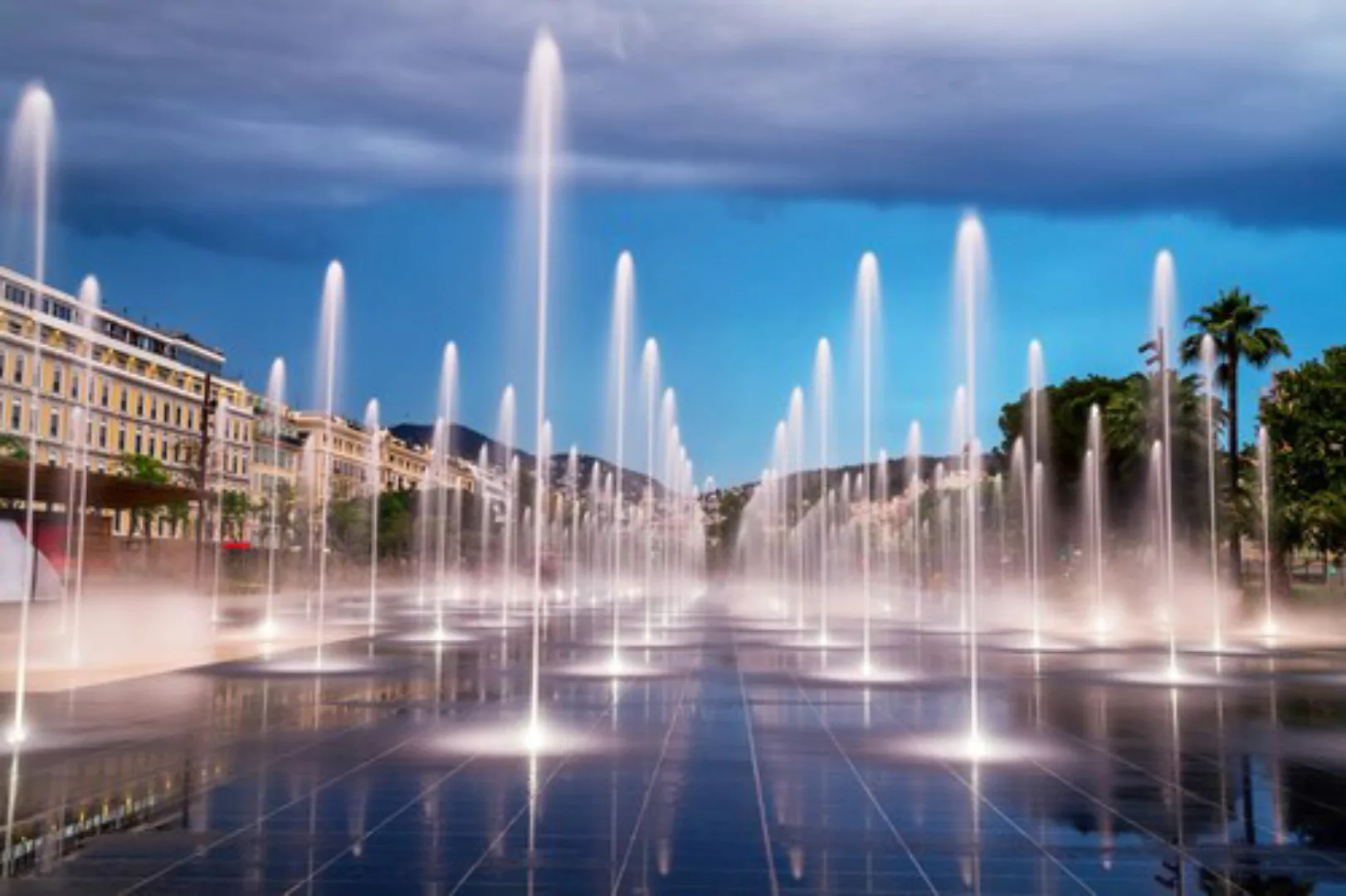 Papermoon Fototapete »Wasserspiel« günstig online kaufen