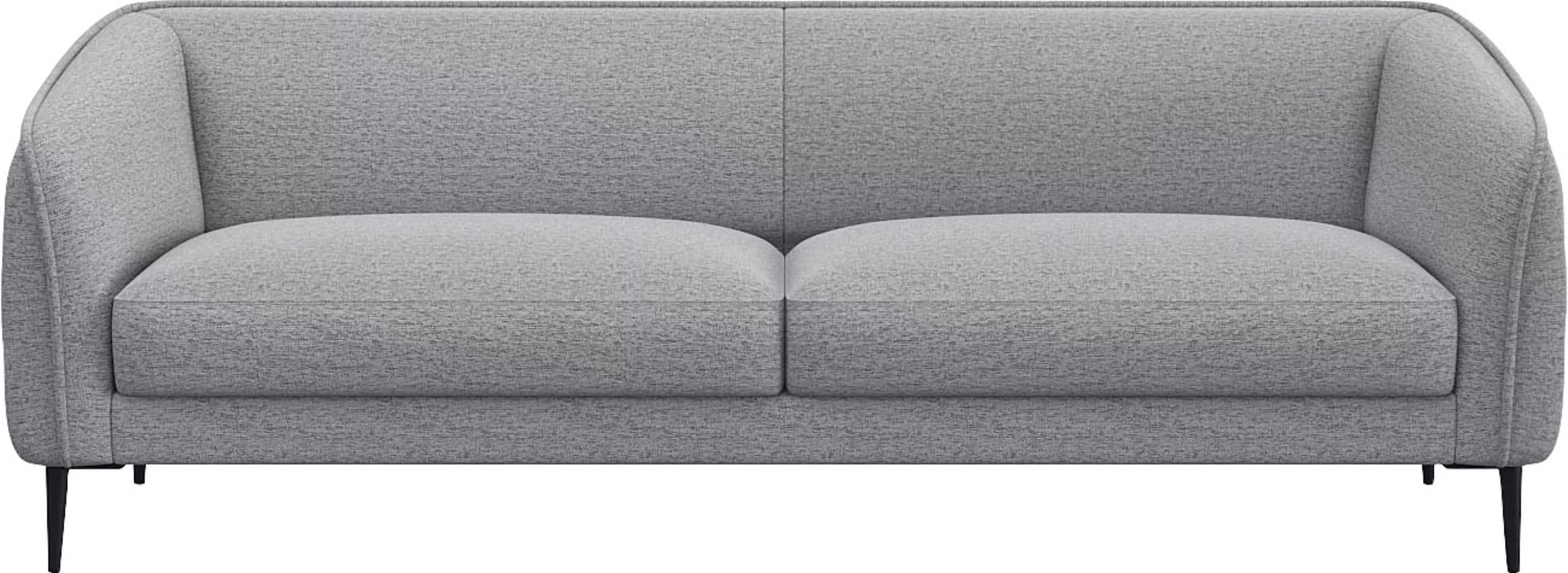 FLEXLUX 3-Sitzer "Belle Designsofa, Couch, bequem durch Kaltschaum im Sitz" günstig online kaufen