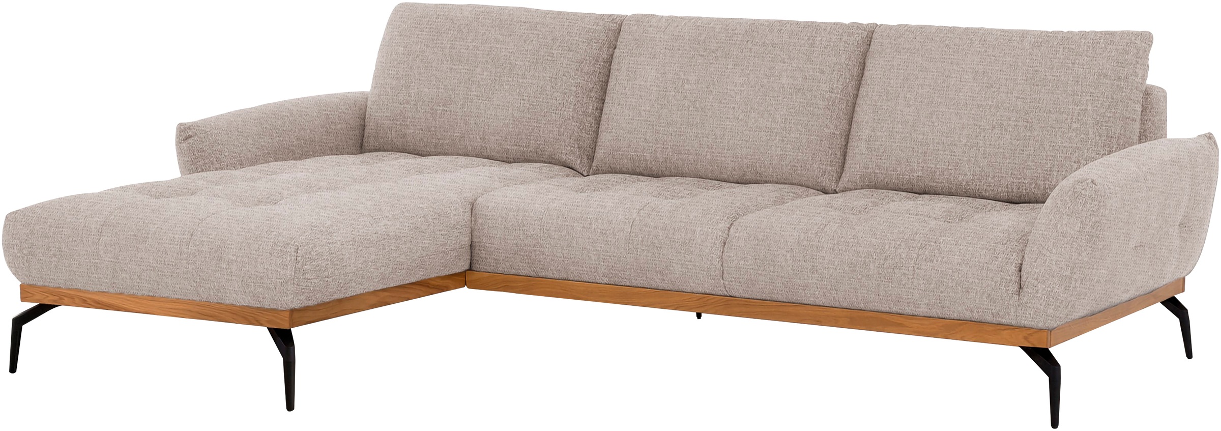 exxpo - sofa fashion Ecksofa "NICEA, erstklassiger Komfort, tolle Details, günstig online kaufen