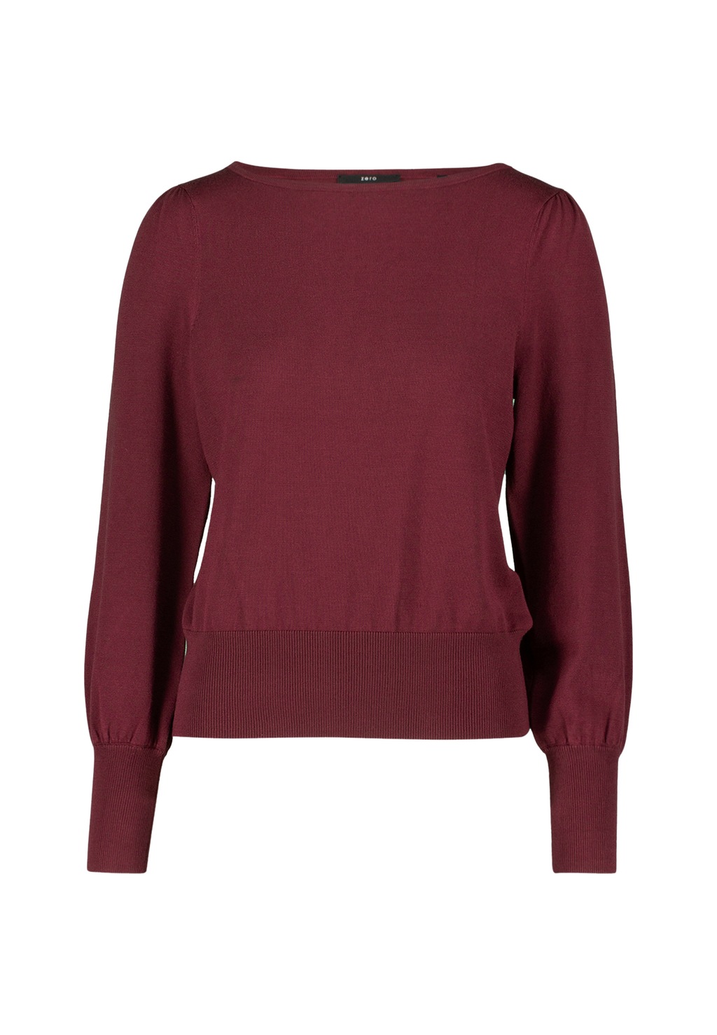Zero Strickpullover "zero Damen Strickpullover mit Ballonärmeln", (1 tlg.), günstig online kaufen
