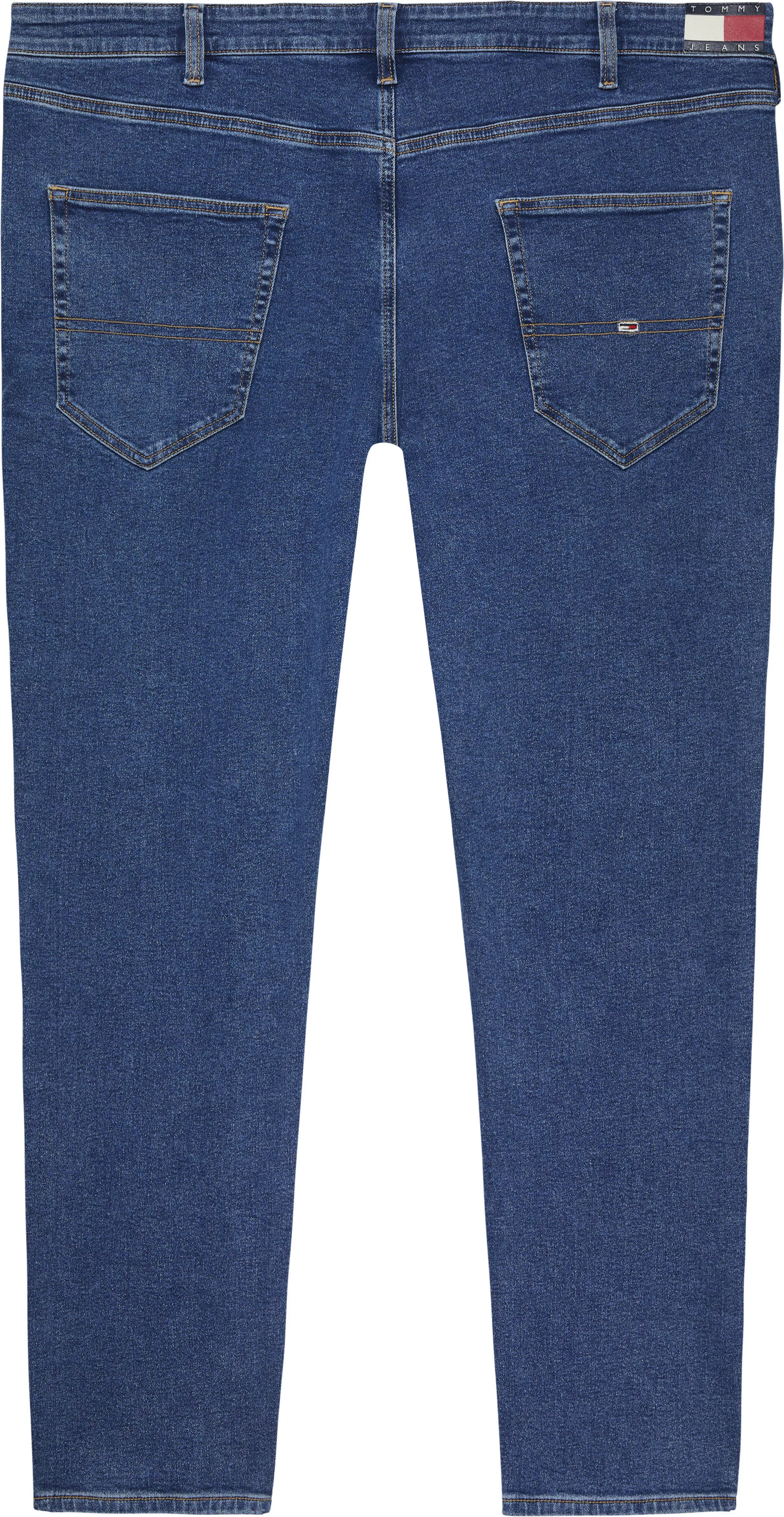 Tommy Jeans Plus Slim-fit-Jeans "SCANTON PLUS", mit Ledermarkenlabel günstig online kaufen