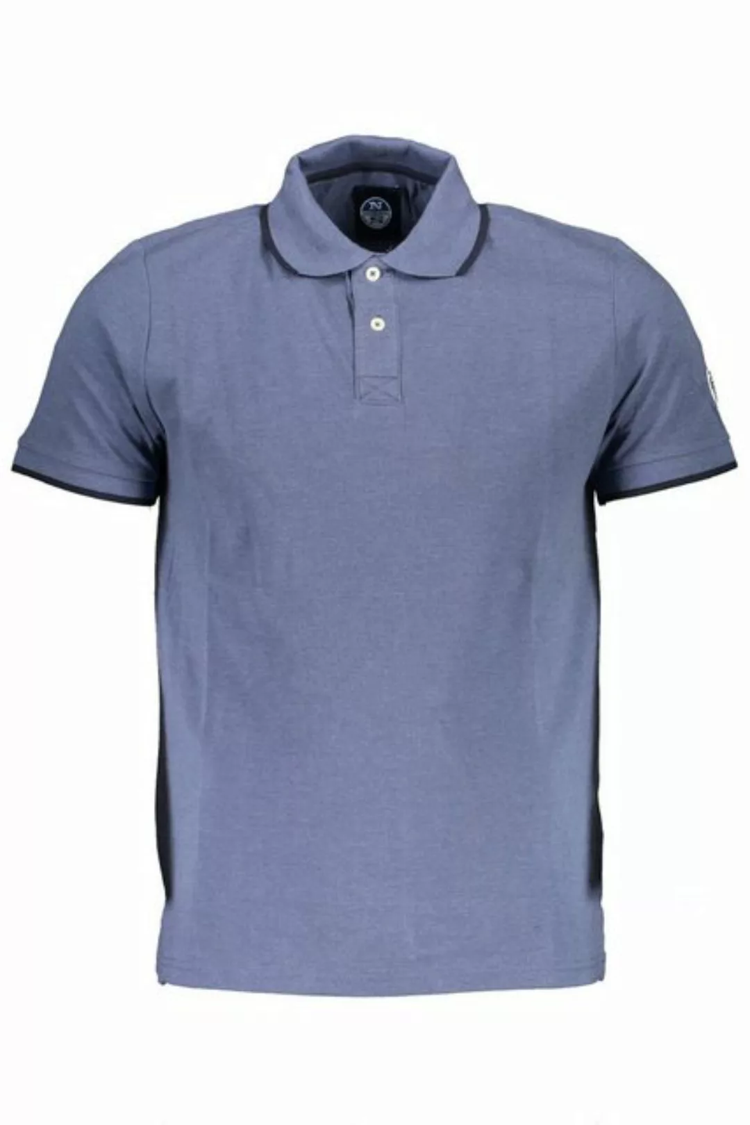 North Sails Poloshirt Elegantes Herren-Kurzarm-Poloshirt in Blau mit günstig online kaufen