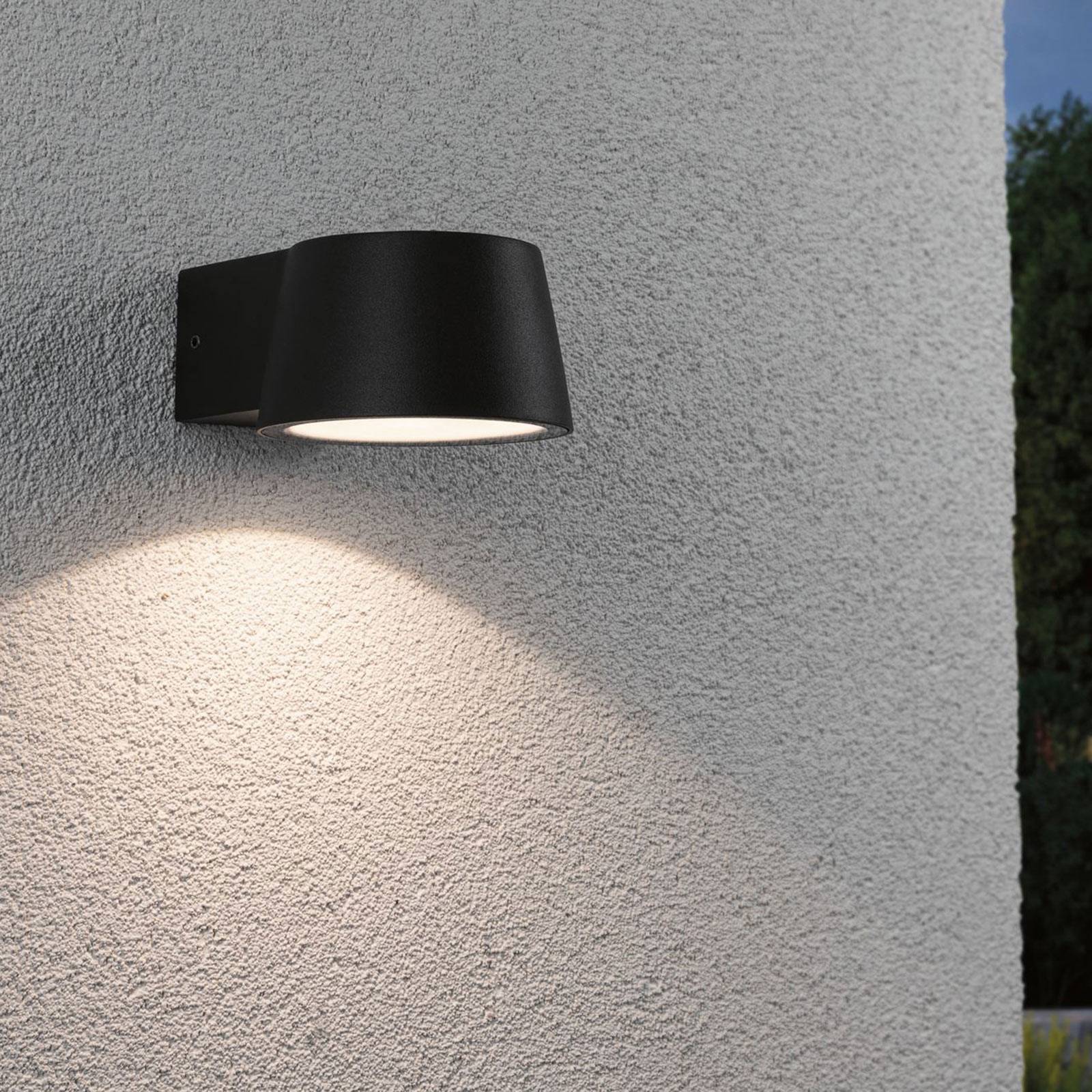 Paulmann LED Außen-Wandleuchte »Outdoor 230V Capea Aluminium anthrazit inse günstig online kaufen