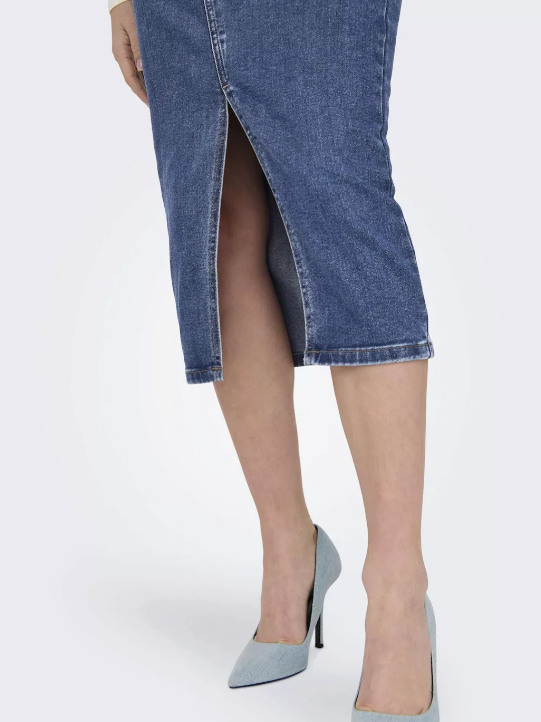 ONLY Jeansrock ONLSIRI FRONT SLIT SKIRT DNM GUA NOOS günstig online kaufen