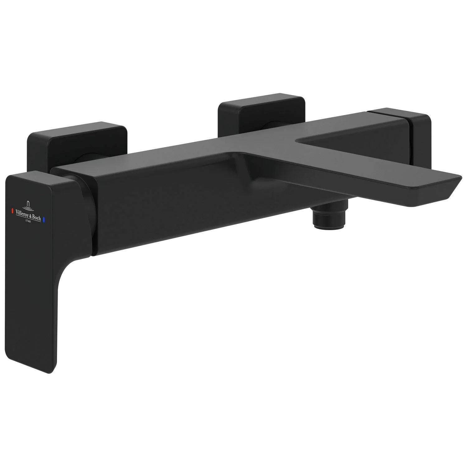 Villeroy & Boch Einhebel-Badewannenarmatur Subway 3.0 in Matt Black günstig online kaufen