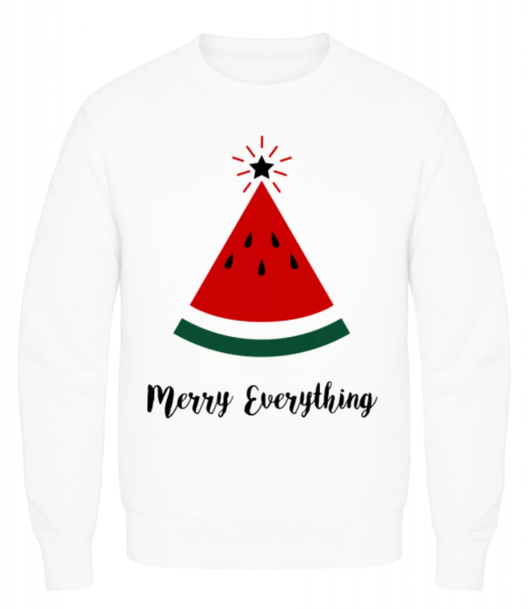 Merry Everything Christmas · Männer Pullover günstig online kaufen