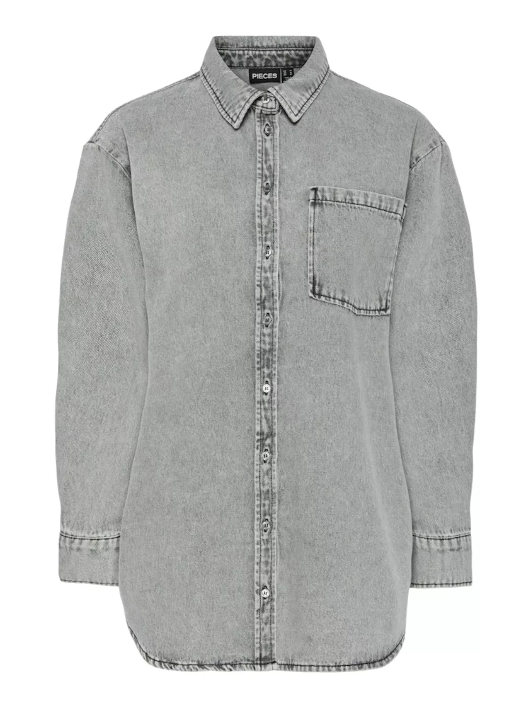 ONLY & SONS Jeansbluse - lässiges Jeanshemd - Overshirt - PCMAISIE LS DENIM günstig online kaufen