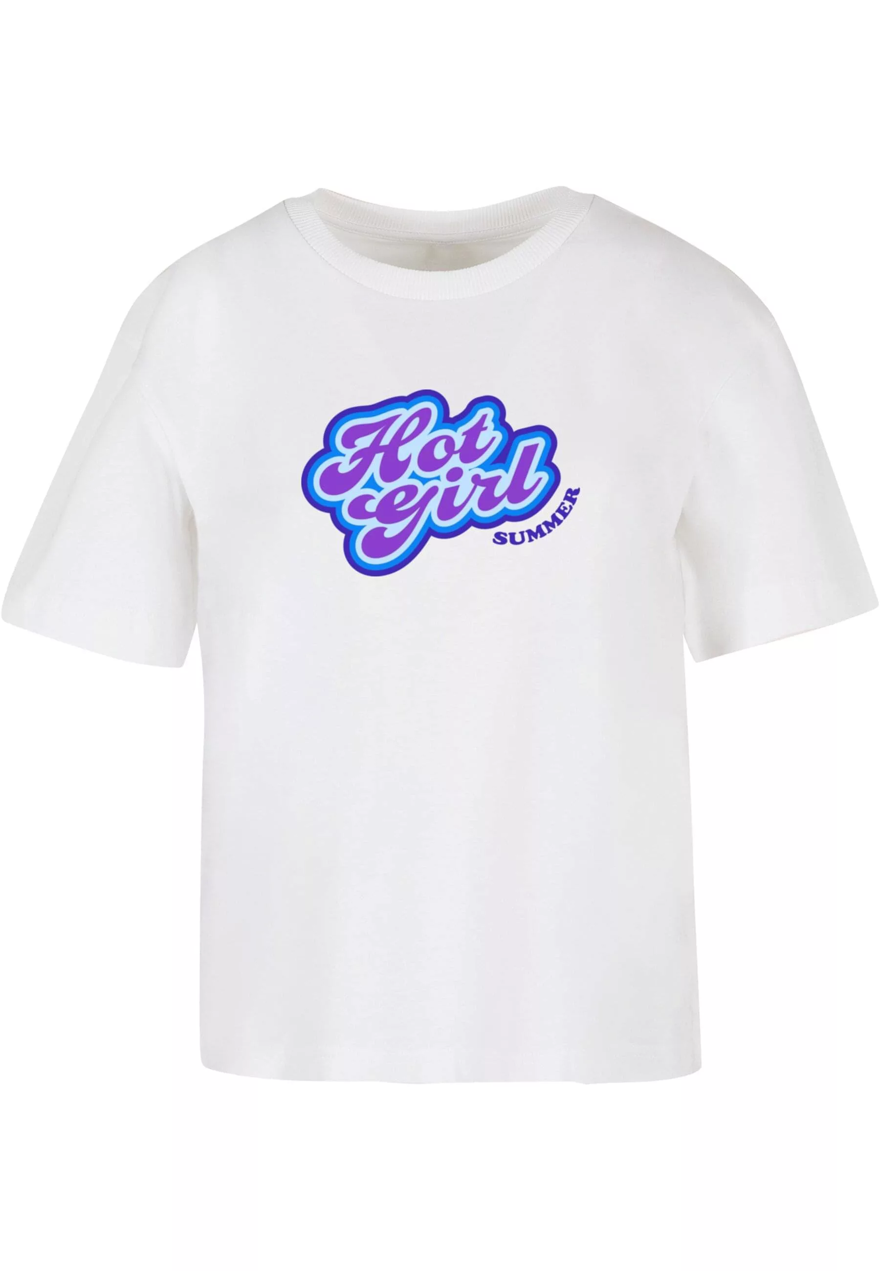 Miss Tee T-Shirt "Miss Tee Damen Hot Girl Summer Tee", (1 tlg.) günstig online kaufen