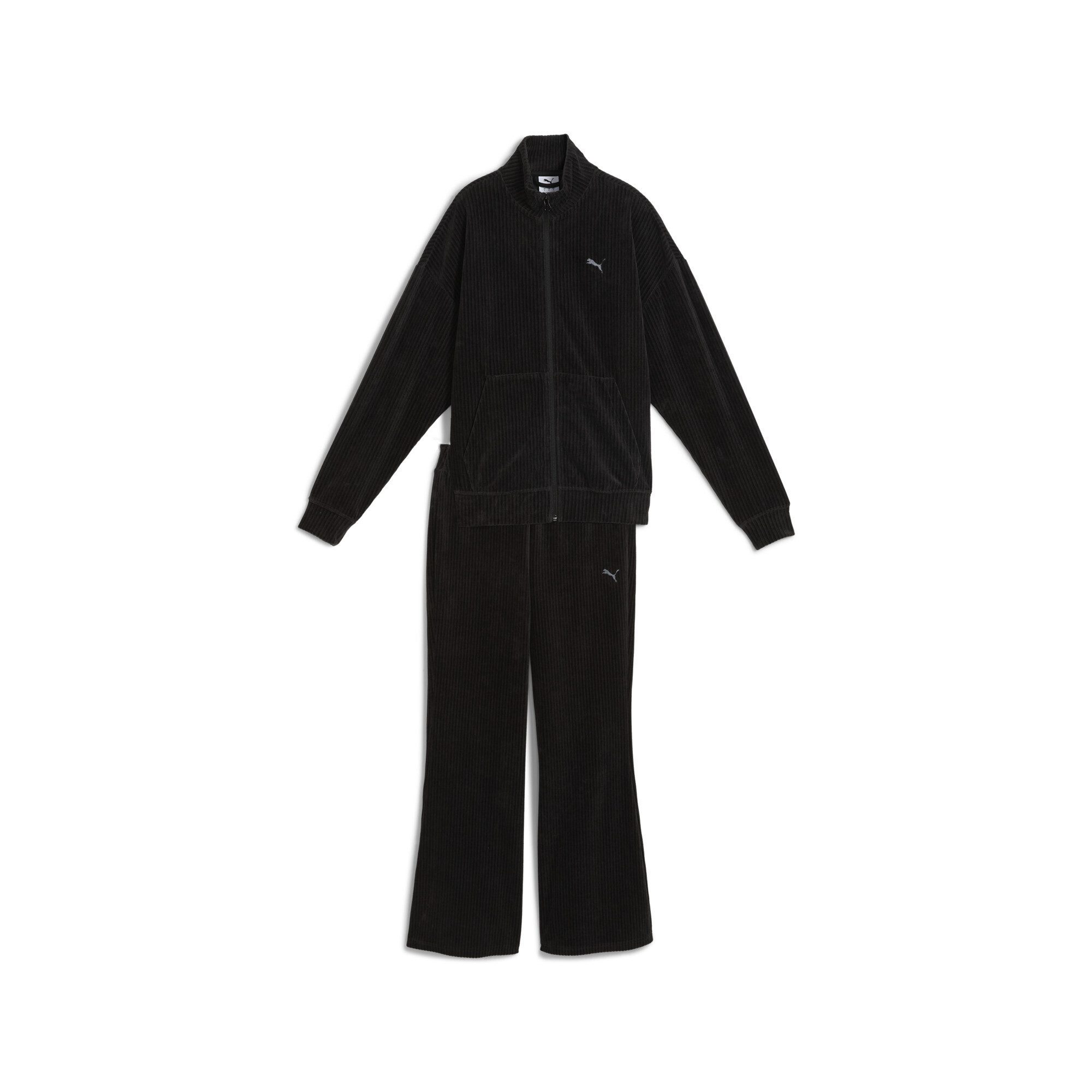 PUMA Jogginganzug Velour Rib Relaxed Trainingsanzug günstig online kaufen