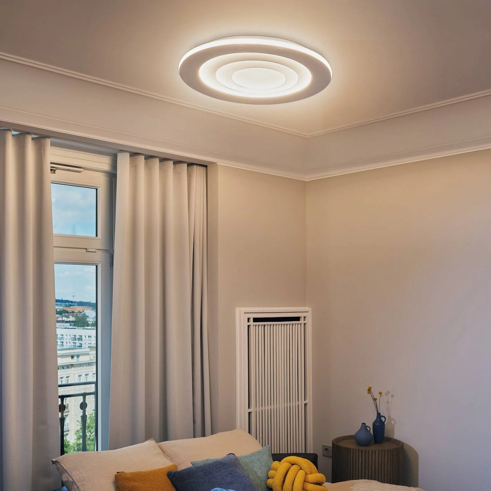 OSRAM LED-Deckenlampe ORBIS SPIRAL ROUND, Ø 69 cm, weiß 63 W günstig online kaufen