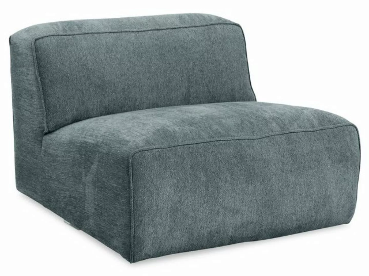 SANSIBAR Living Sofa Sofaelement SANSIBAR BERGEN BHT 125x69x101 cm grau Mod günstig online kaufen