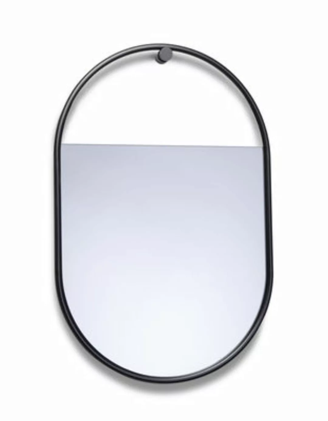 Northern - Peek Spiegel oval S - schwarz/BxH 40x60cm günstig online kaufen