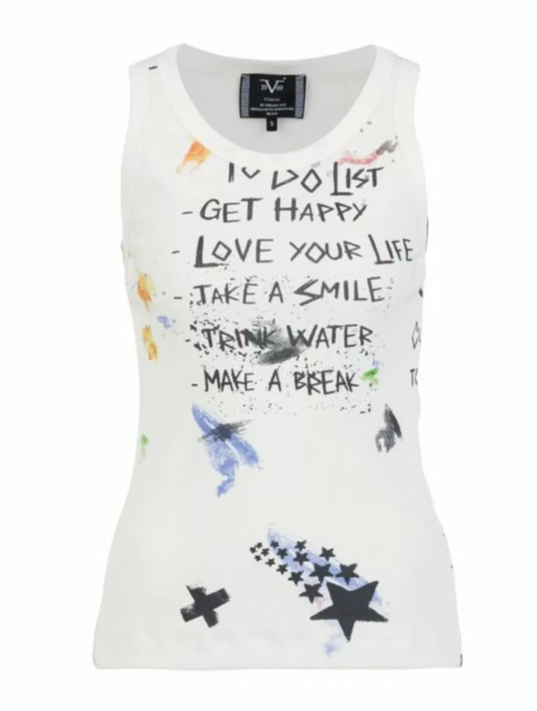 19V69 ITALIA Tanktop - TANK TOP BENICE GRAFFITI günstig online kaufen