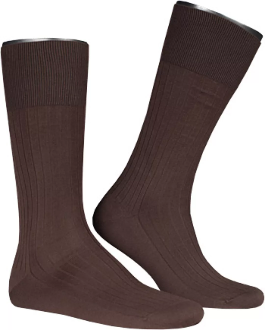 FALKE No. 13 Finest Piuma Cotton Gentlemen Socken, Herren, 45-46, Braun, Un günstig online kaufen