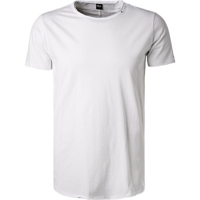 REPLAY Herren T-Shirt - 1/2-Arm, V-Neck, Baumwolle, Jersey, offene Kanten S günstig online kaufen