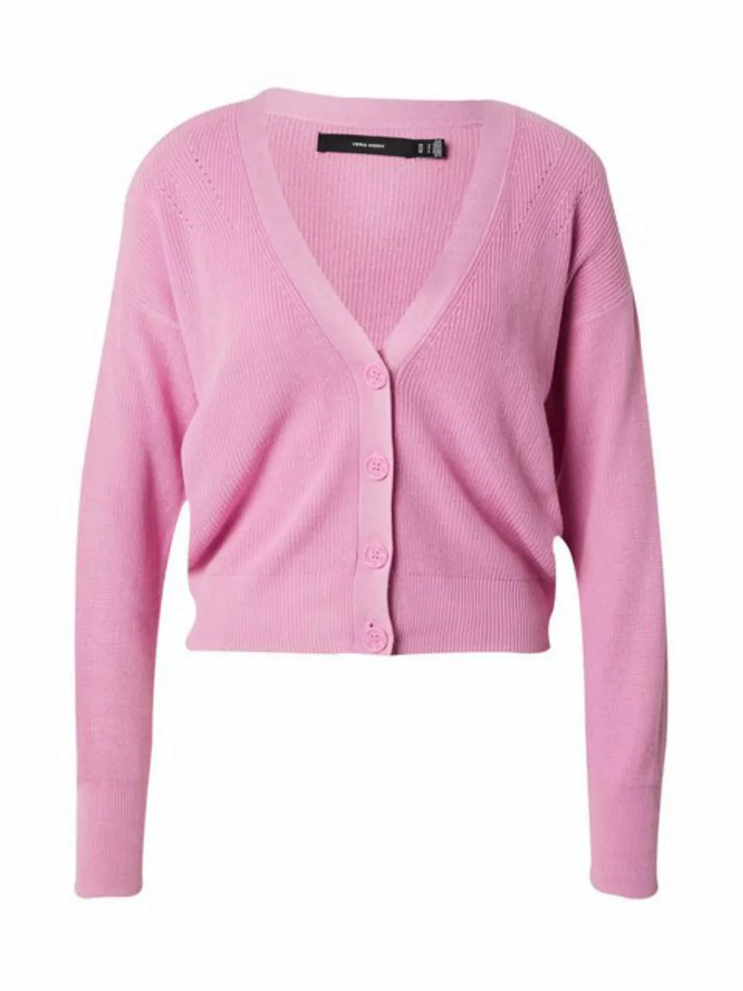 Vero Moda Strickjacke NEW LEXSUN (1-tlg) Lochmuster günstig online kaufen