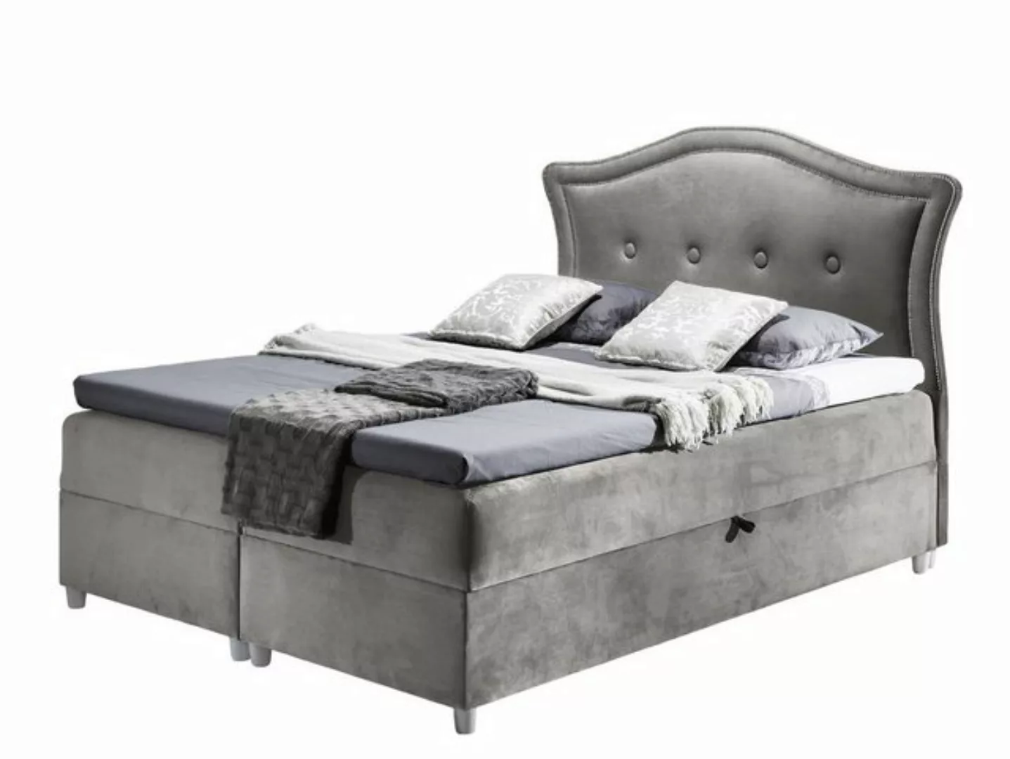 99rooms Boxspringbett Lulu (Schlafzimmerbett, Bett), 120/140/160/180 x 200 günstig online kaufen