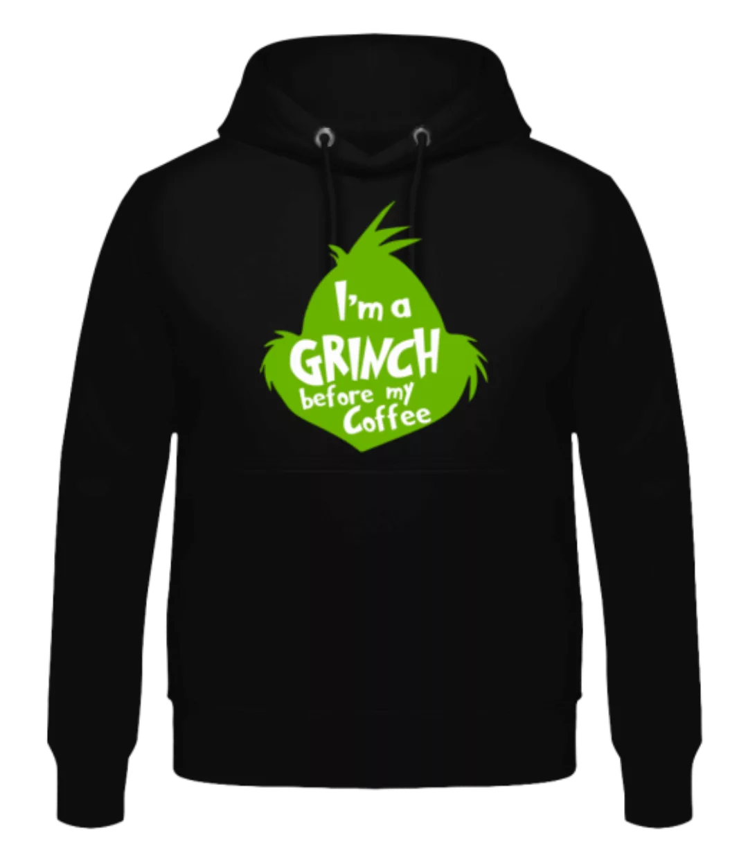 I'm A Grinch Before My Coffee · Männer Hoodie günstig online kaufen