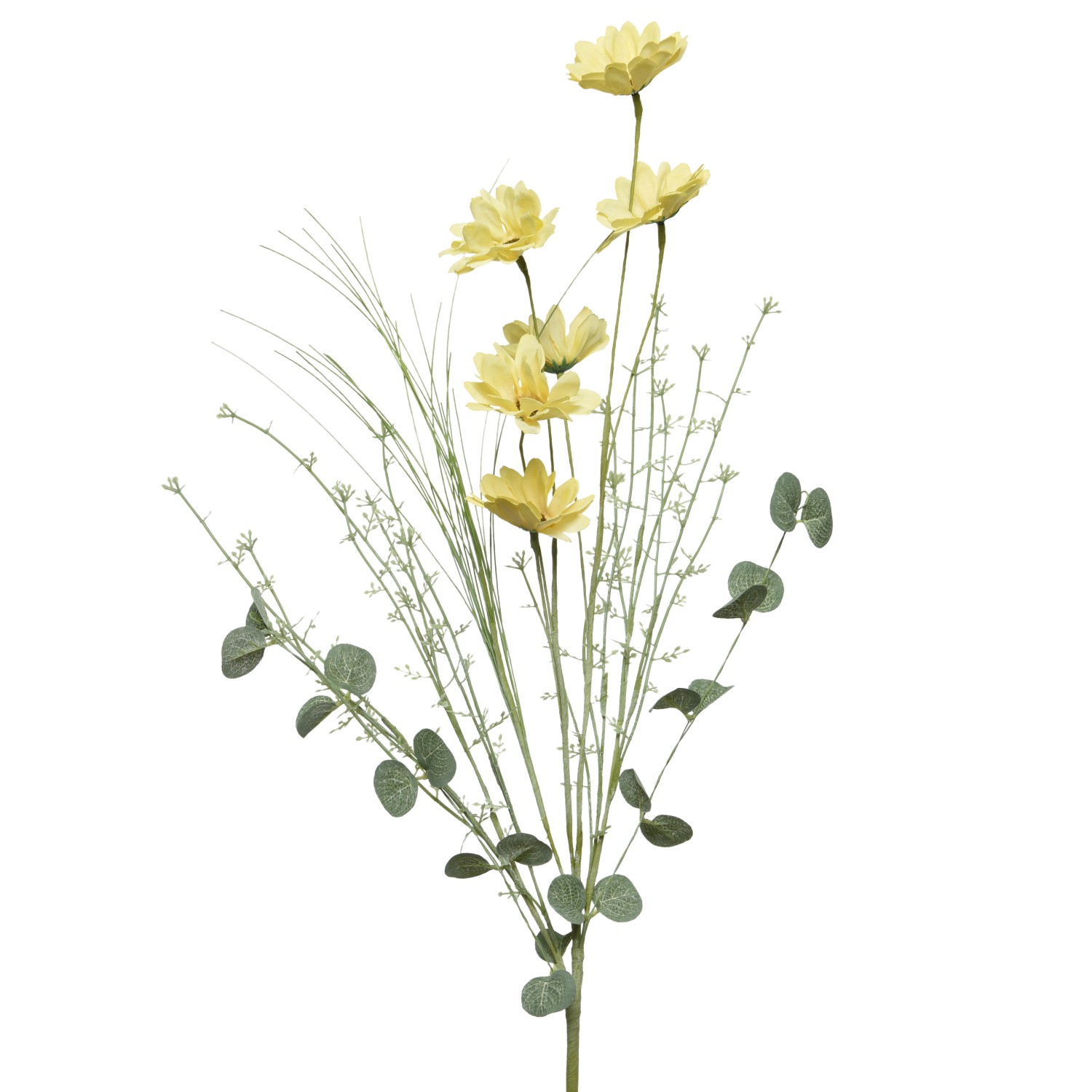 Kunstblume Dahlie 65 cm Zartgelb günstig online kaufen