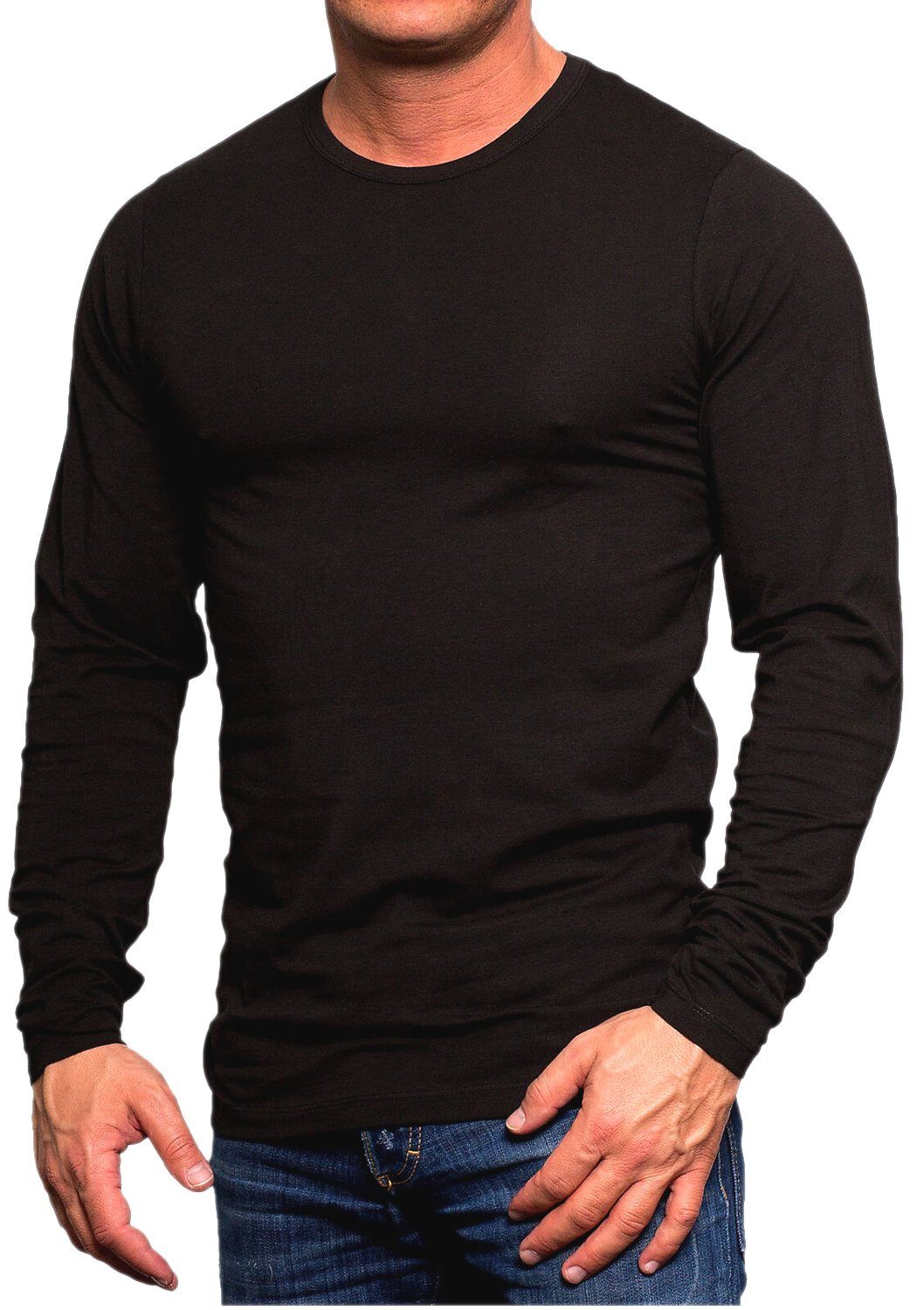 Jack & Jones Langarmshirt Basic Shirt günstig online kaufen