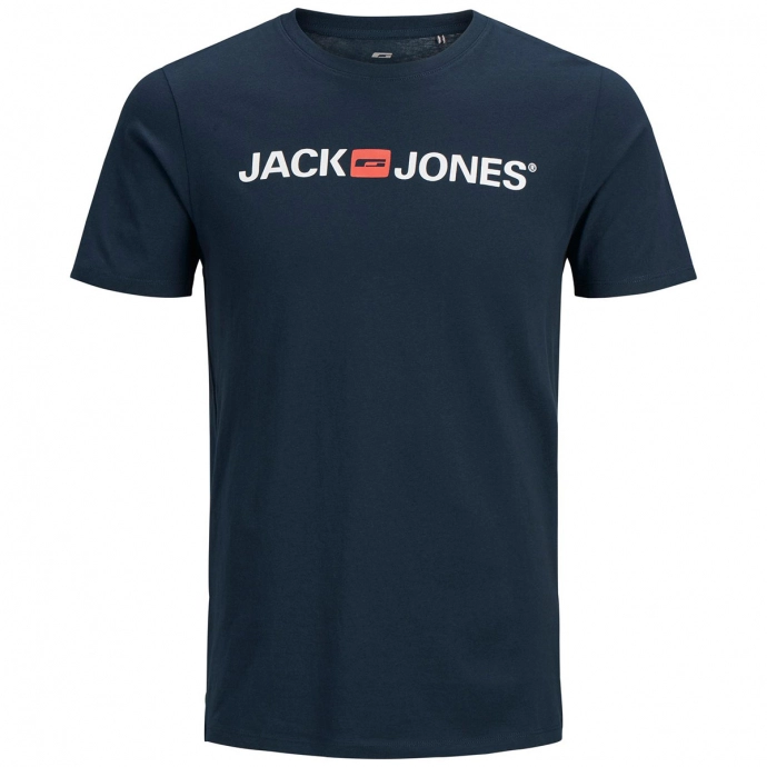 Jack & Jones Herren Rundhals T-Shirt JJECORP LOGO - Slim Fit Plussize günstig online kaufen