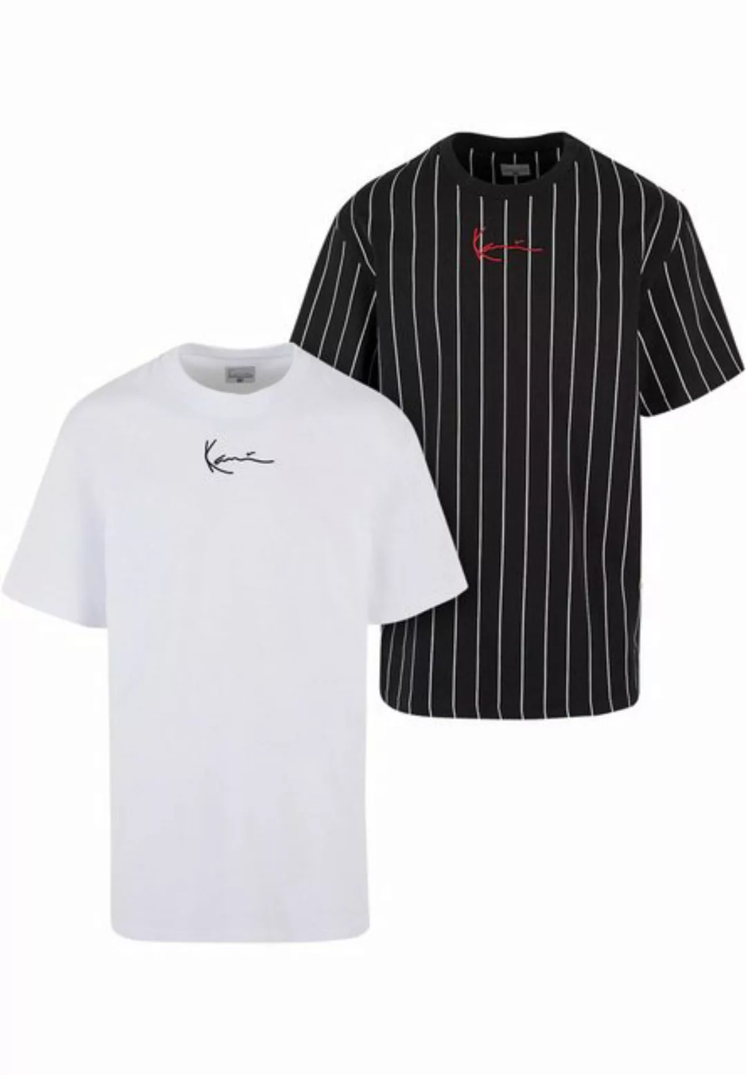 Karl Kani T-Shirt Karl Kani Herren KM222-101-1 KK 2-Pack Pinstripe + Essent günstig online kaufen