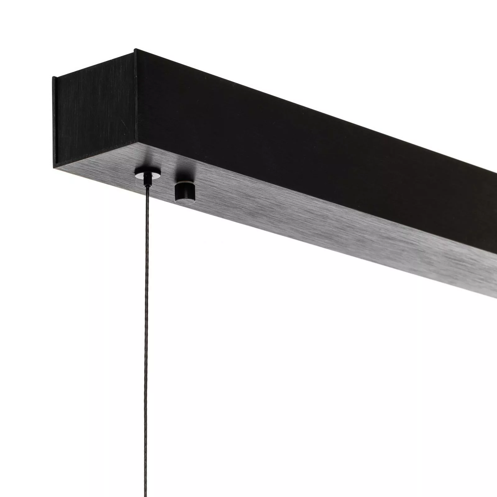 Quitani Zino LED-Hängeleuchte Schiefer grau 114 cm günstig online kaufen