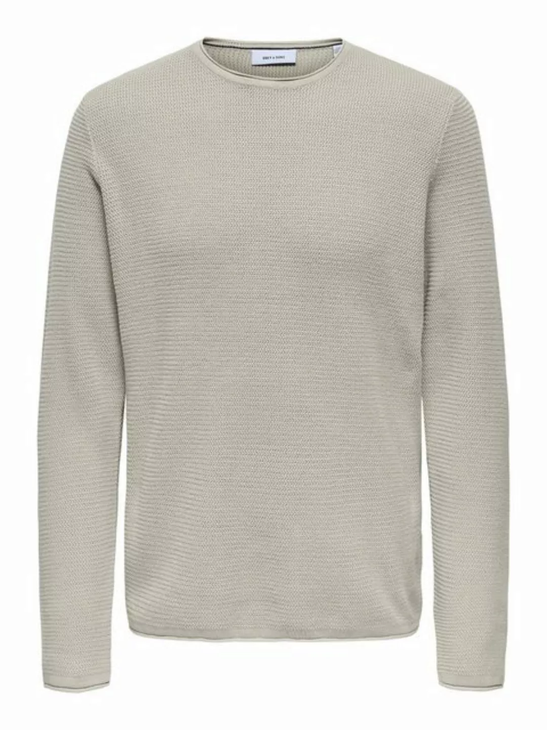 ONLY & SONS Strickpullover ONSERIC REG 12 STRUC CREW KNIT günstig online kaufen