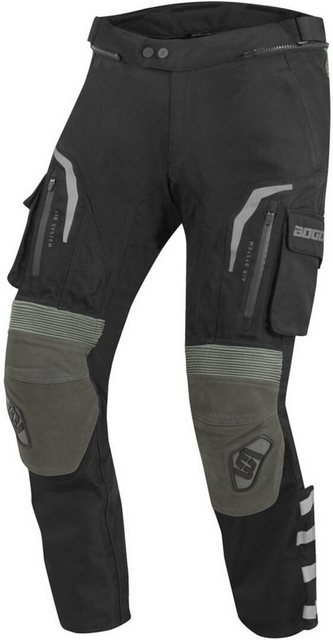 Bogotto Motorradhose Explorer-Z wasserdichte Motorrad Leder-/Textilhose günstig online kaufen