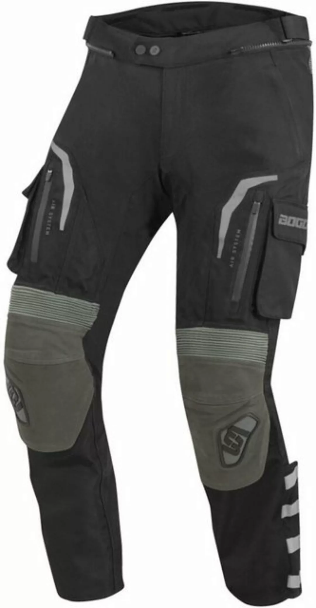 Bogotto Motorradhose Explorer-Z wasserdichte Motorrad Leder-/Textilhos günstig online kaufen