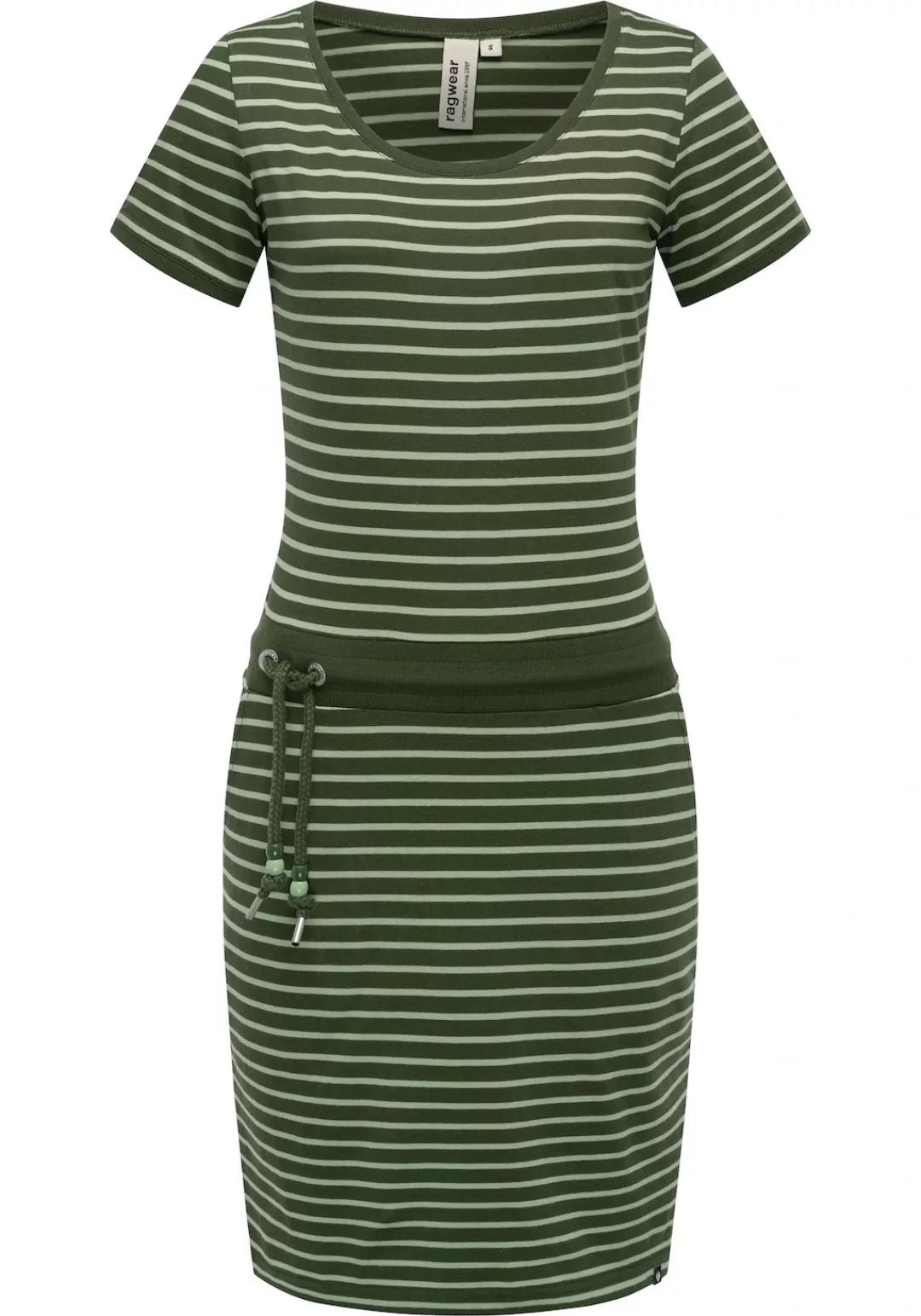 Ragwear Sommerkleid "Baomi", gestreiftes Damen Minikleid mit Taillenkordel günstig online kaufen