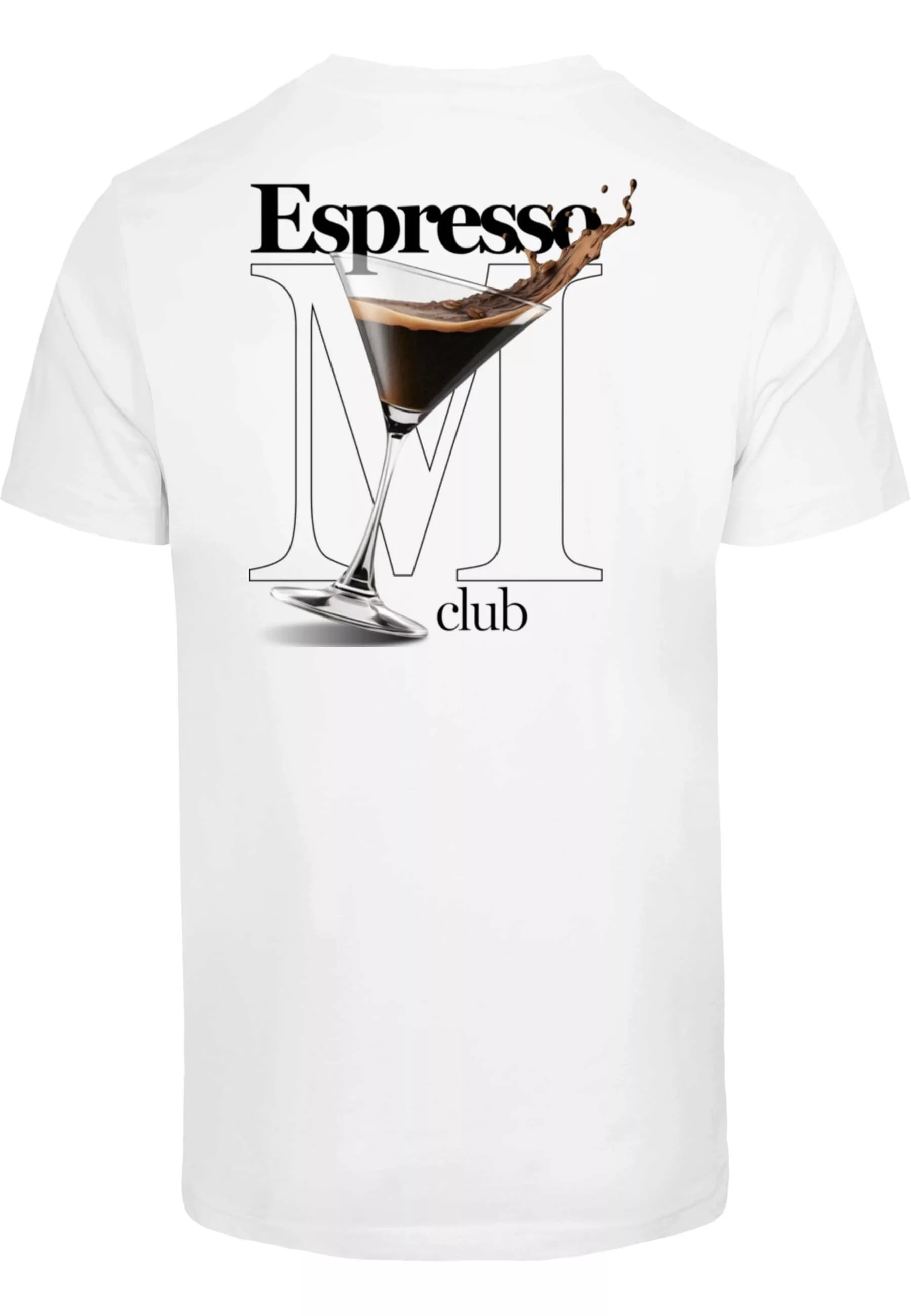 MisterTee T-Shirt "MisterTee Herren Espresso M Club Tee" günstig online kaufen