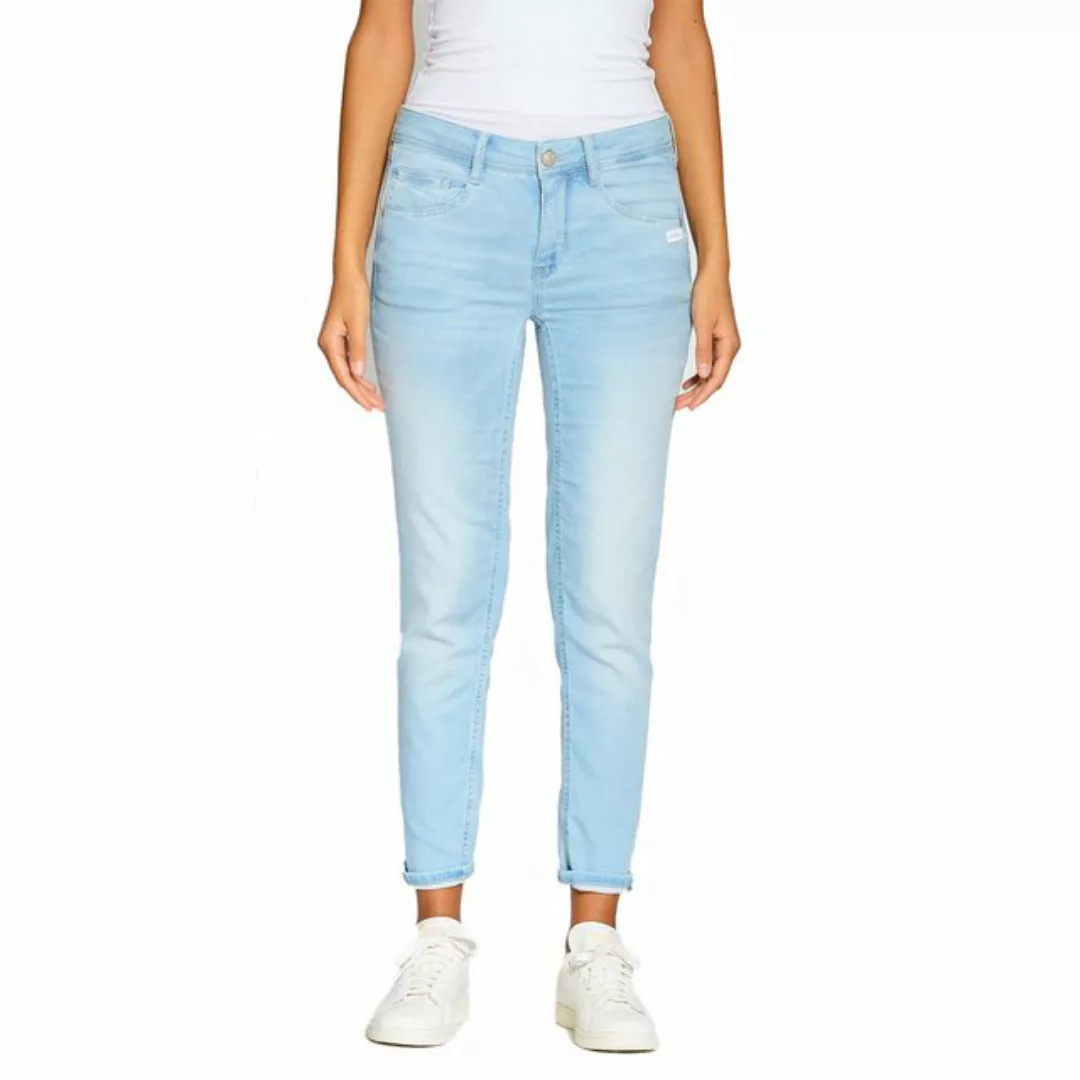 GANG Relax-fit-Jeans "94AMELIE CROPPED", aus weichem Sweat Denim günstig online kaufen