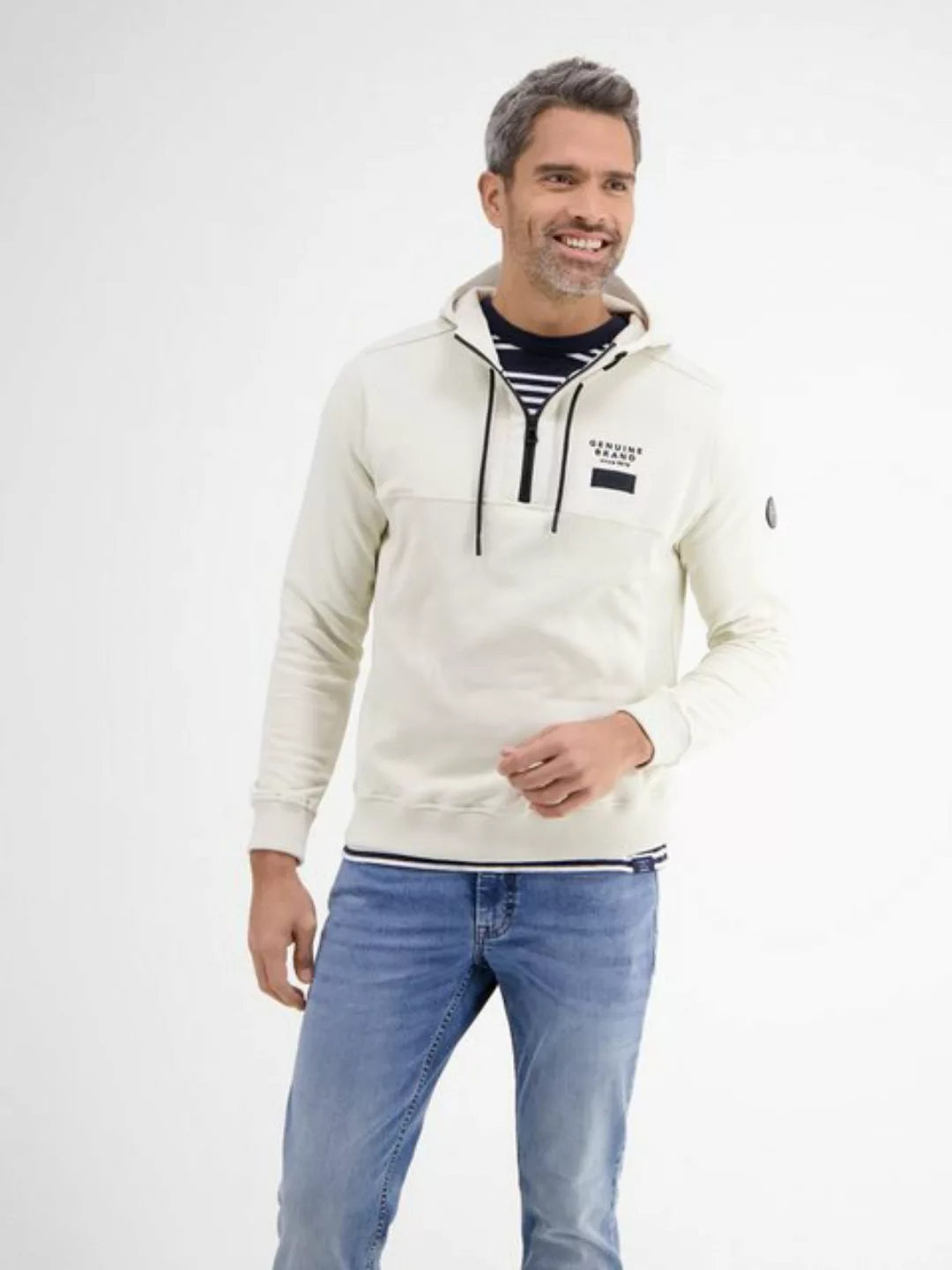 LERROS Sweatshirt "LERROS Troyer-Hoodie" günstig online kaufen