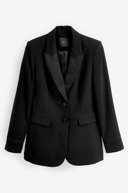 Next Jackenblazer Einreihiger Crêpe-Blazer (1-tlg) günstig online kaufen