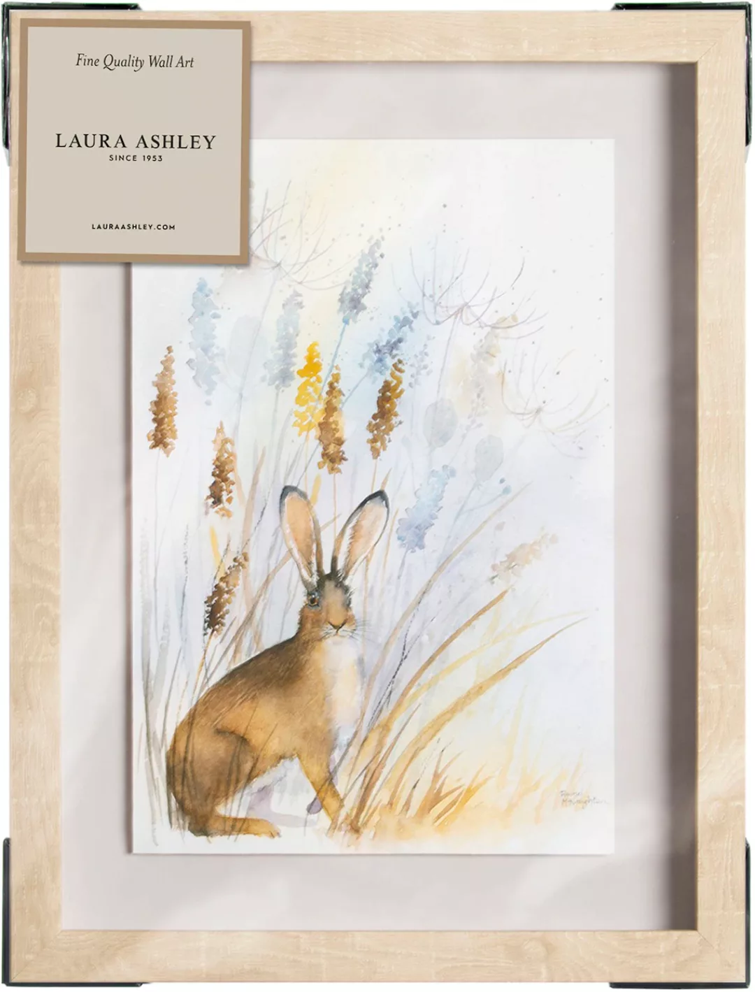 LAURA ASHLEY Bild mit Rahmen »Country Hare«, (1 St.) günstig online kaufen