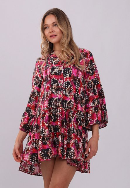 YC Fashion & Style Tunikakleid Chic Blossom Print Tunika Alloverdruck, Boho günstig online kaufen