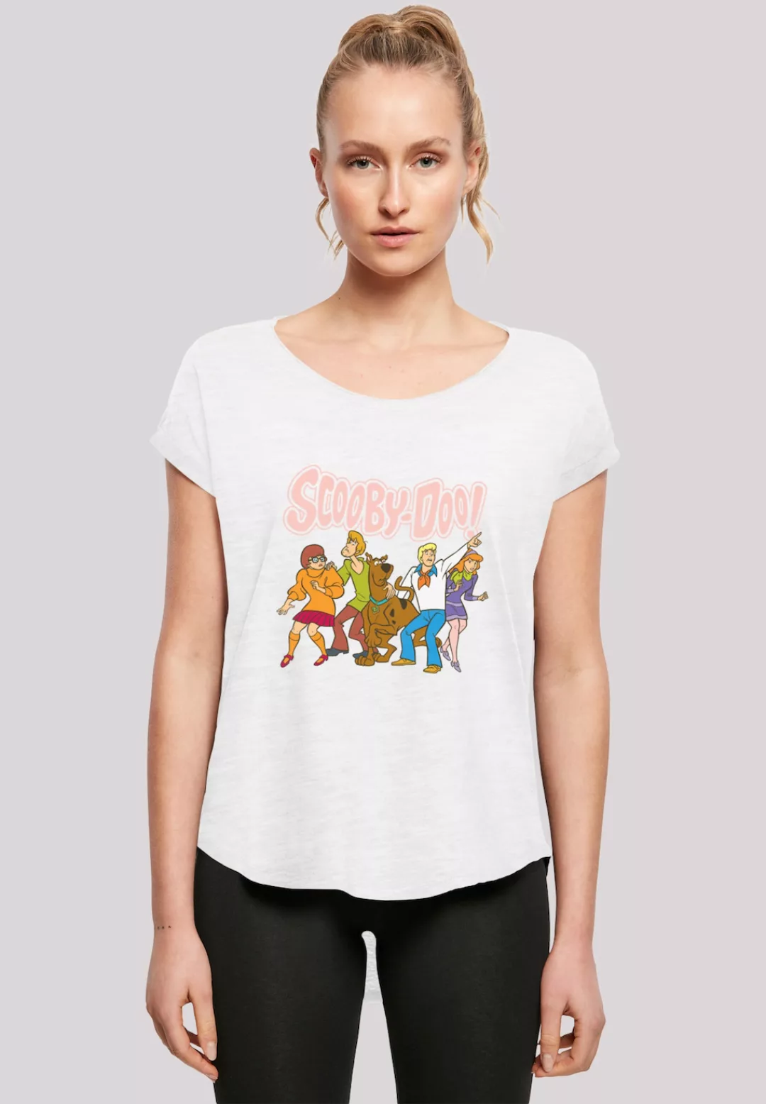 F4NT4STIC T-Shirt "Scooby Doo Classic Group", Damen,Premium Merch,Lang,Long günstig online kaufen