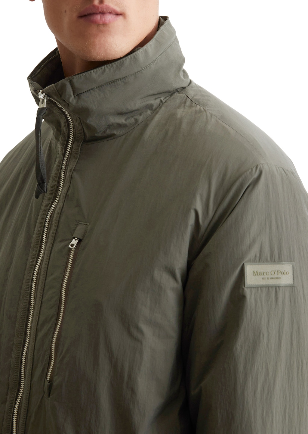 Marc OPolo Outdoorjacke "aus wasserabweisendem, recyceltem Material" günstig online kaufen