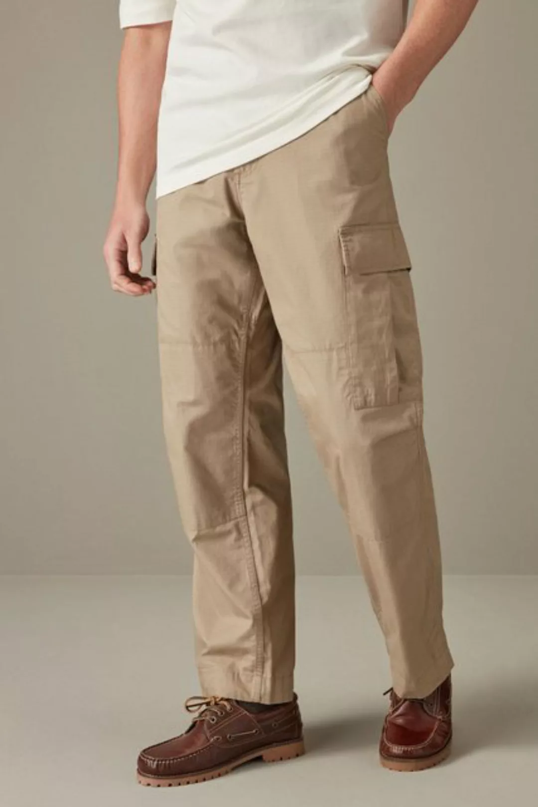 Next Cargohose Relaxed Fit Ripstop-Cargohose (1-tlg) günstig online kaufen