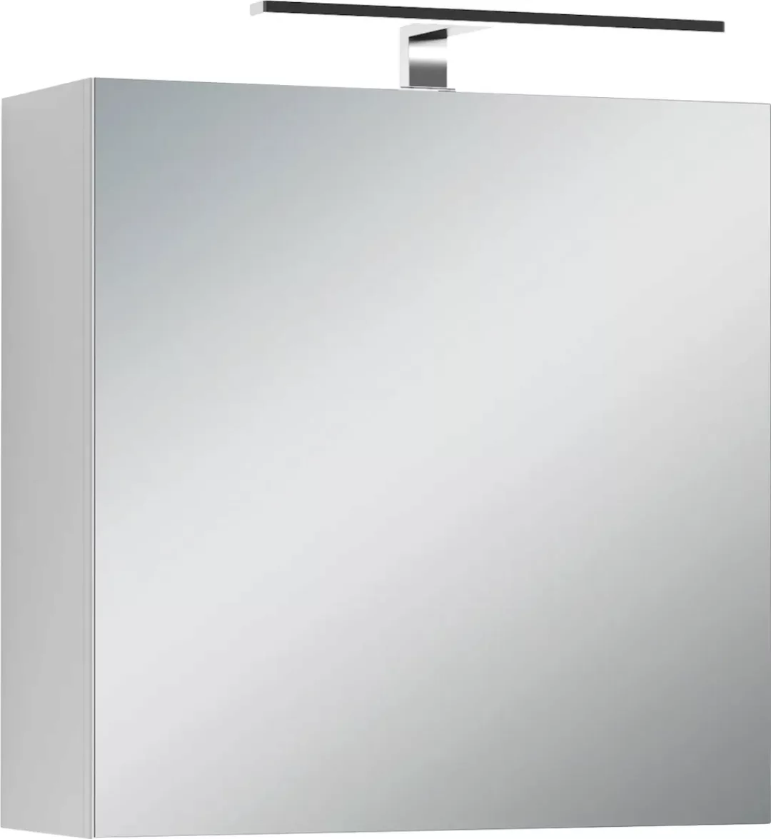 byLIVING Spiegelschrank "Spree", Breite 60 cm, 1-türig, mit LED Beleuchtung günstig online kaufen