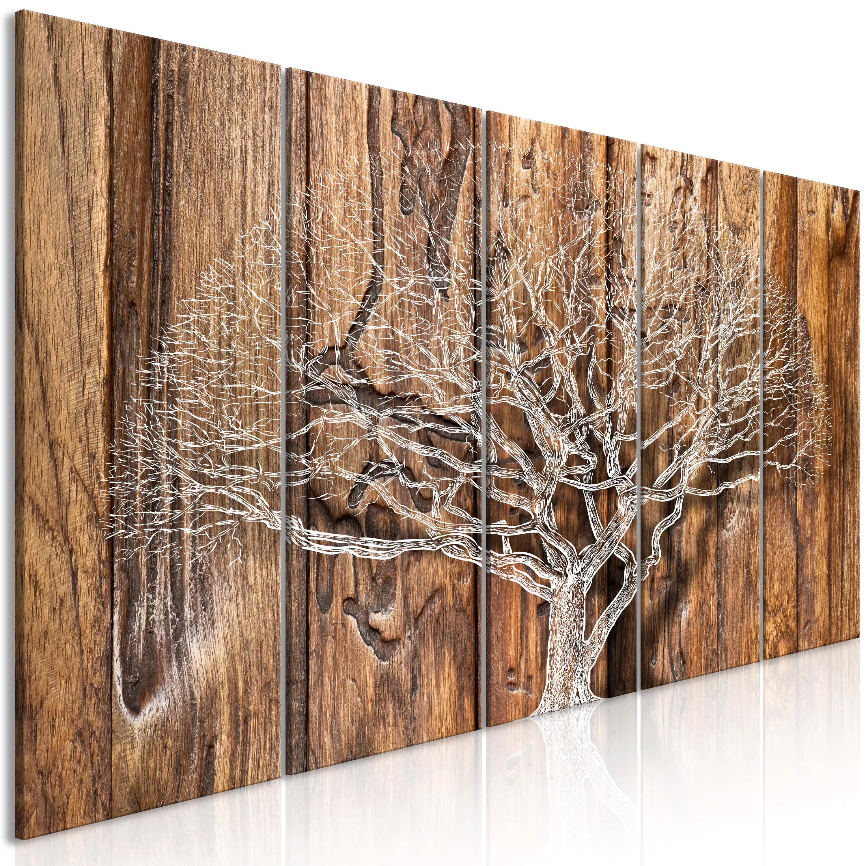 Wandbild - Tree Chronicle (5 Parts) Narrow günstig online kaufen